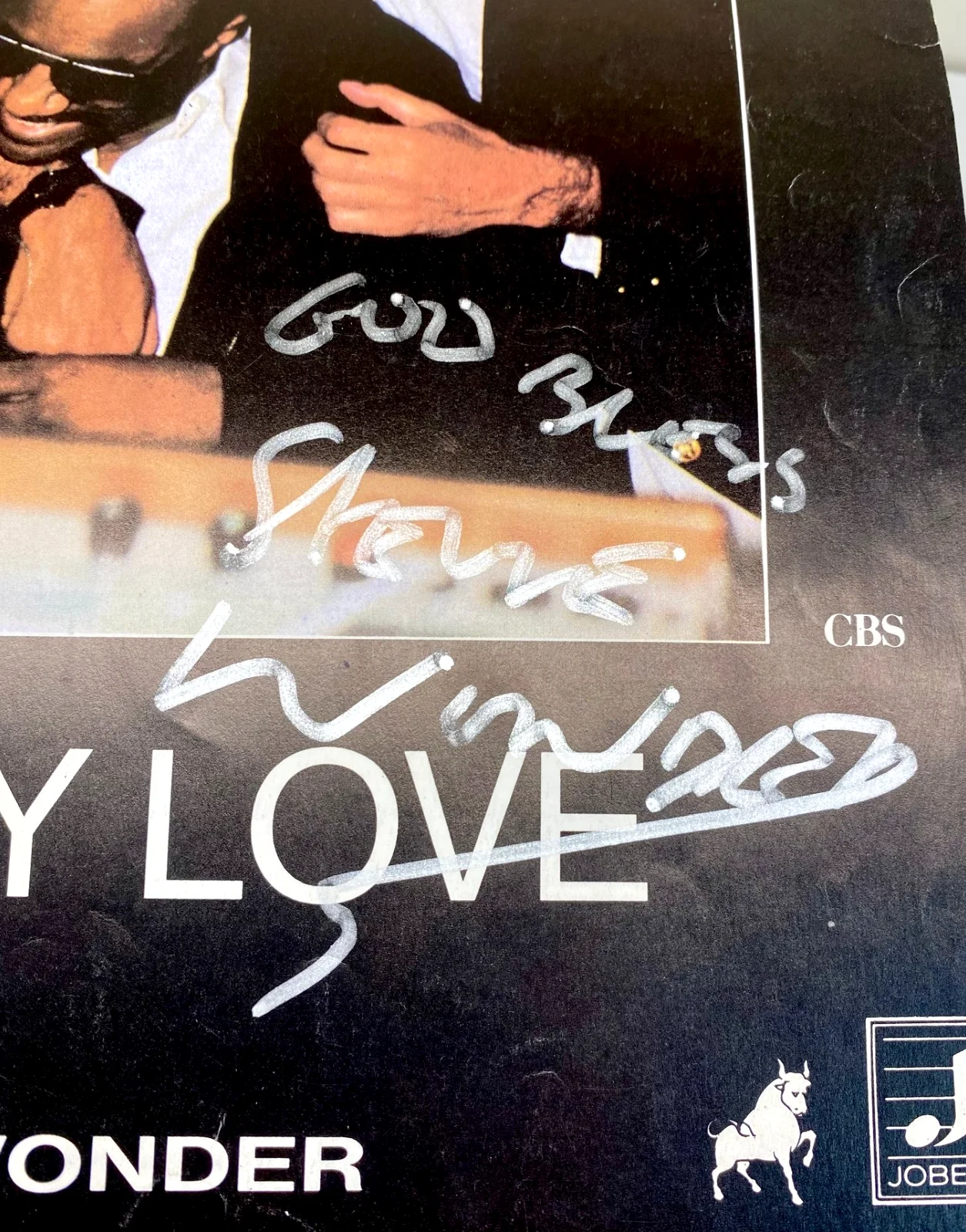 1985 "My Love" Sheet Music By Julio Iglesias and Stevie Wonder Signed By Both, изображение 3
