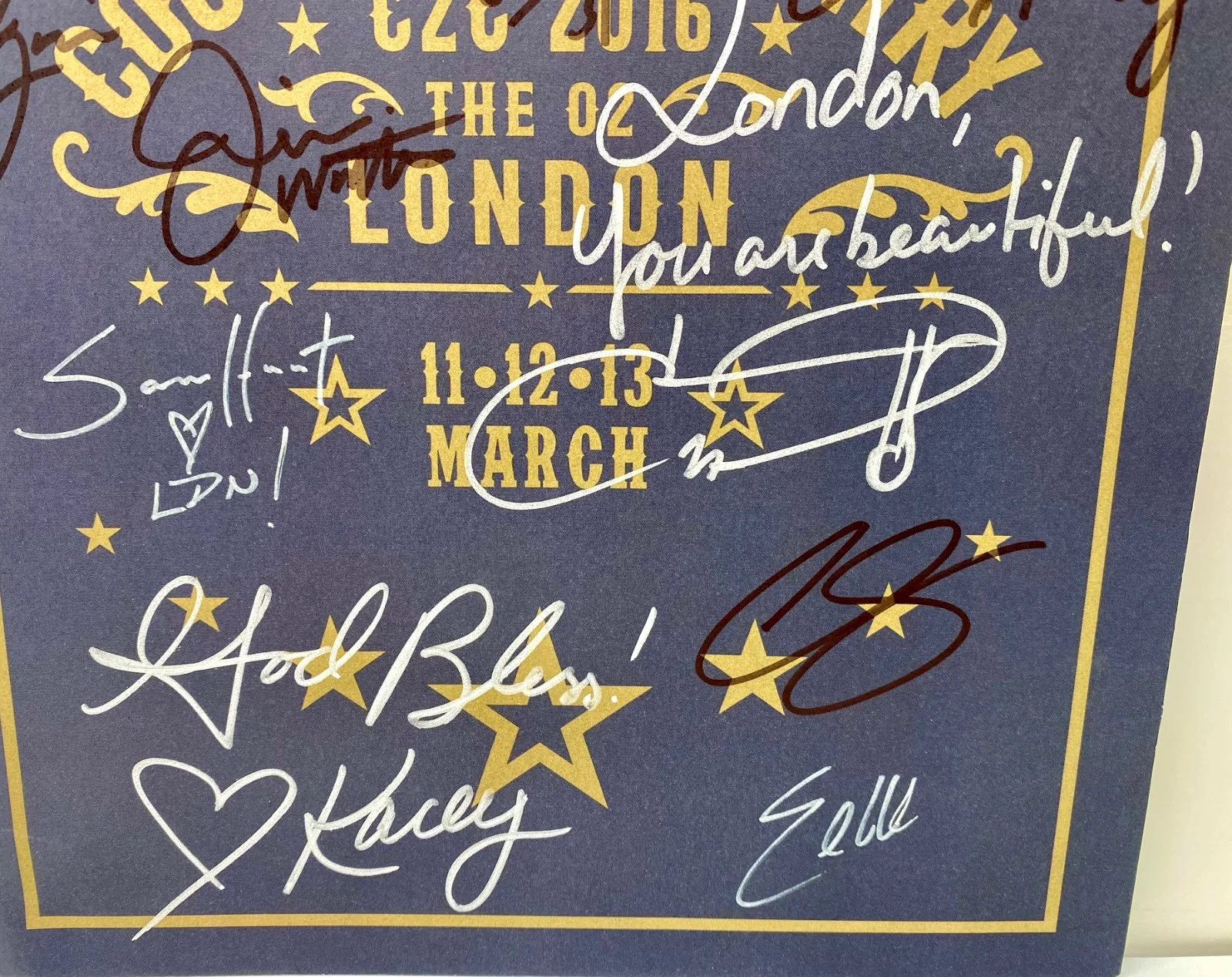 C2C Country Music Program 12 Signed Carrie Underwood Eric Church Chris Stapleton, image 2