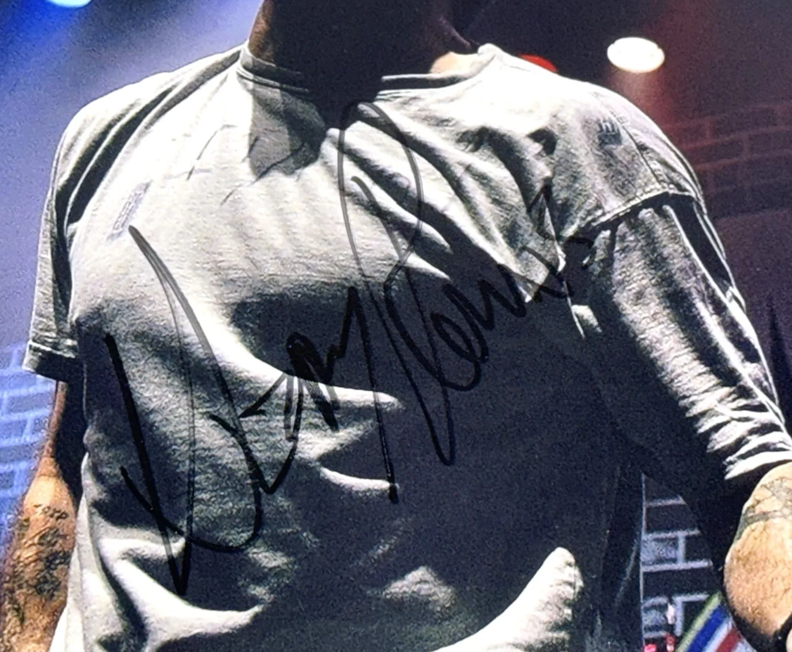 Henry Rollins signed Photo Rollins Band Black Flag 8x10 inch beckett coa, изображение 2