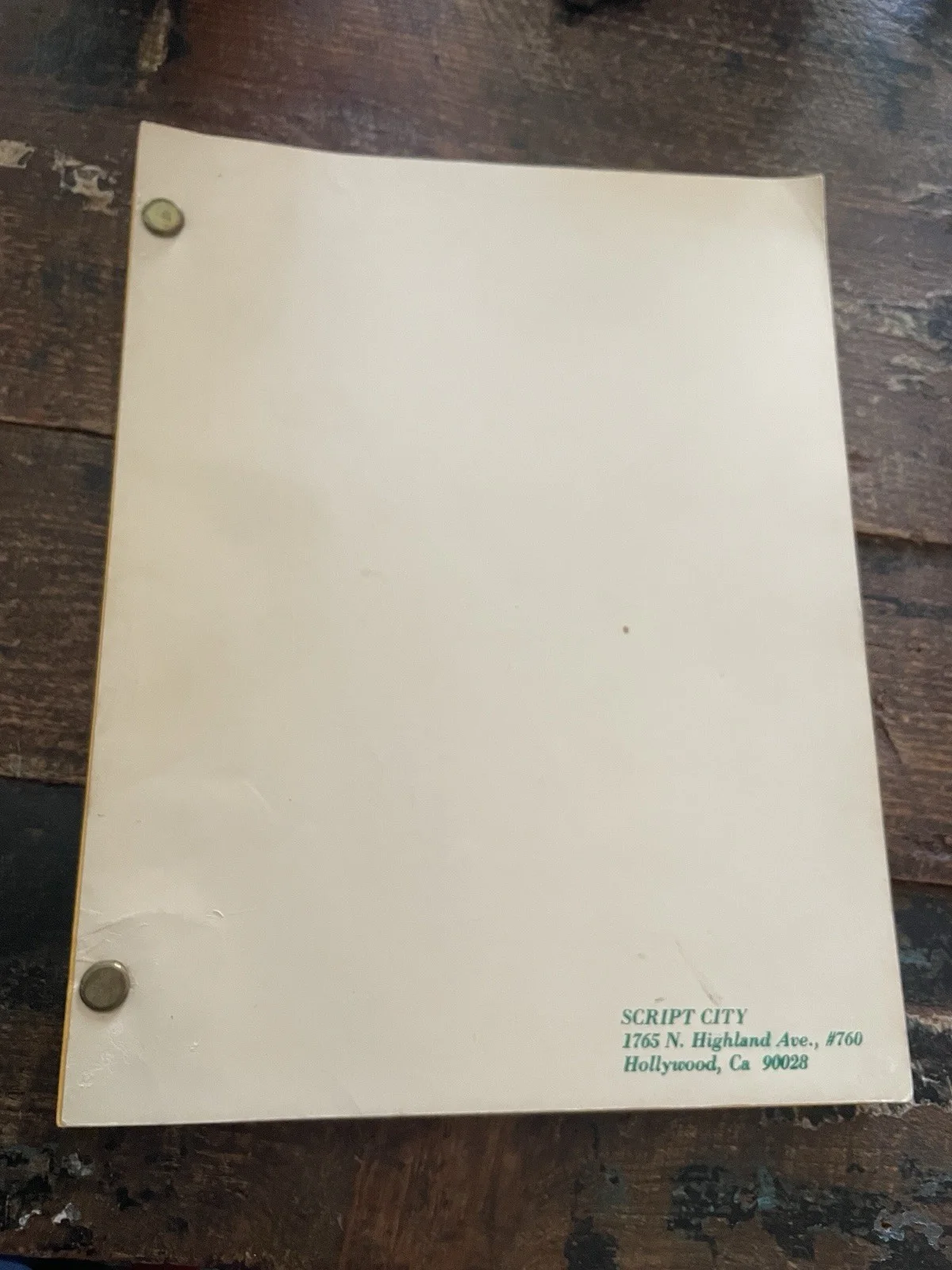 JAWS Peter Benchley's 1974 Draft of the screenplay - Photocopy of RARE SCRIPT, изображение 2