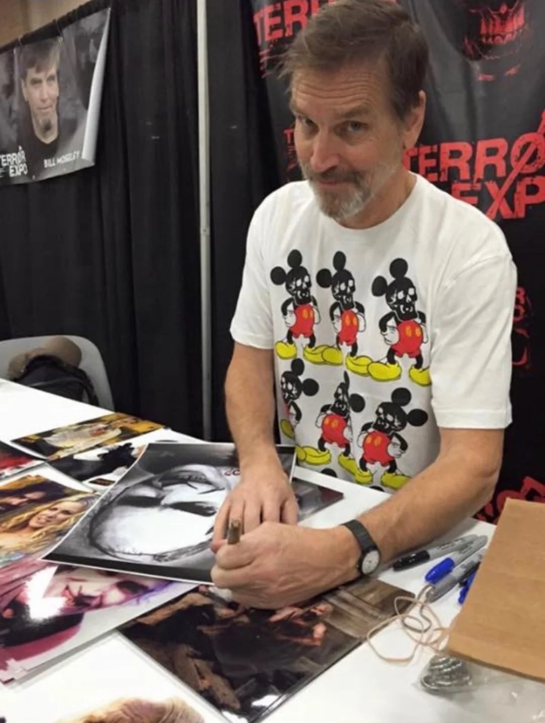 Bill Moseley signed 12×18 Chop Top poster, image 2