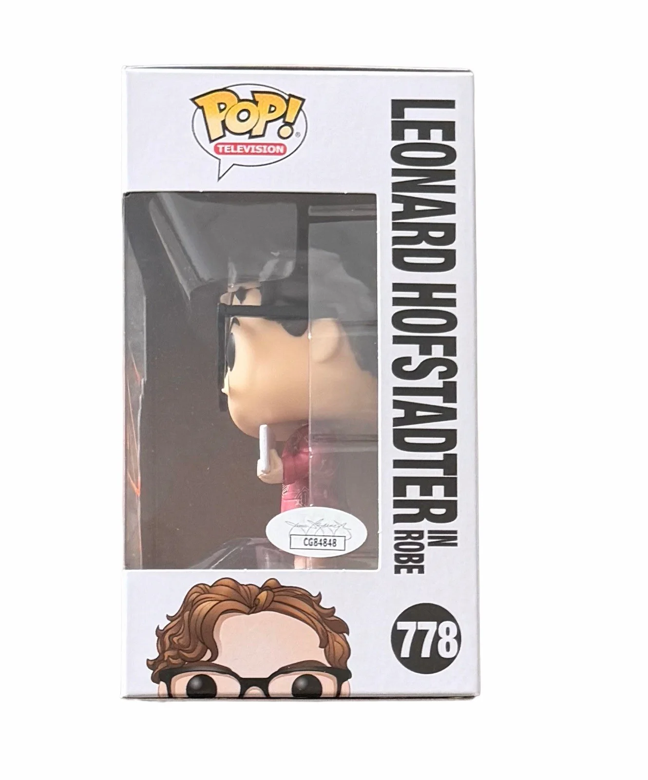 JOHNNY GALECKI — JOHNNY GALECKI SIGNED LEONARD HOFSTADTER FUNKO POP BIG BANG THEORY w/JSA COA!, изображение 3