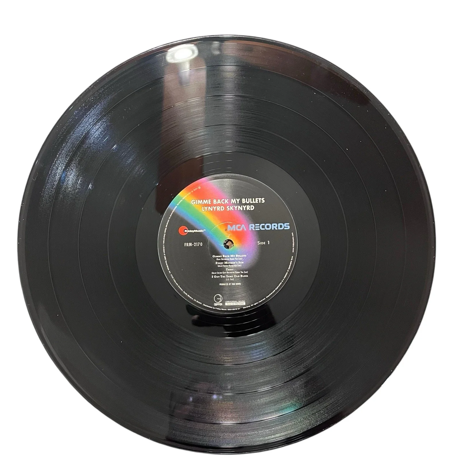 Lynyrd Skynyrd Gary Rossington Signed Autograph Gimme Back My Bullets Vinyl, изображение 5