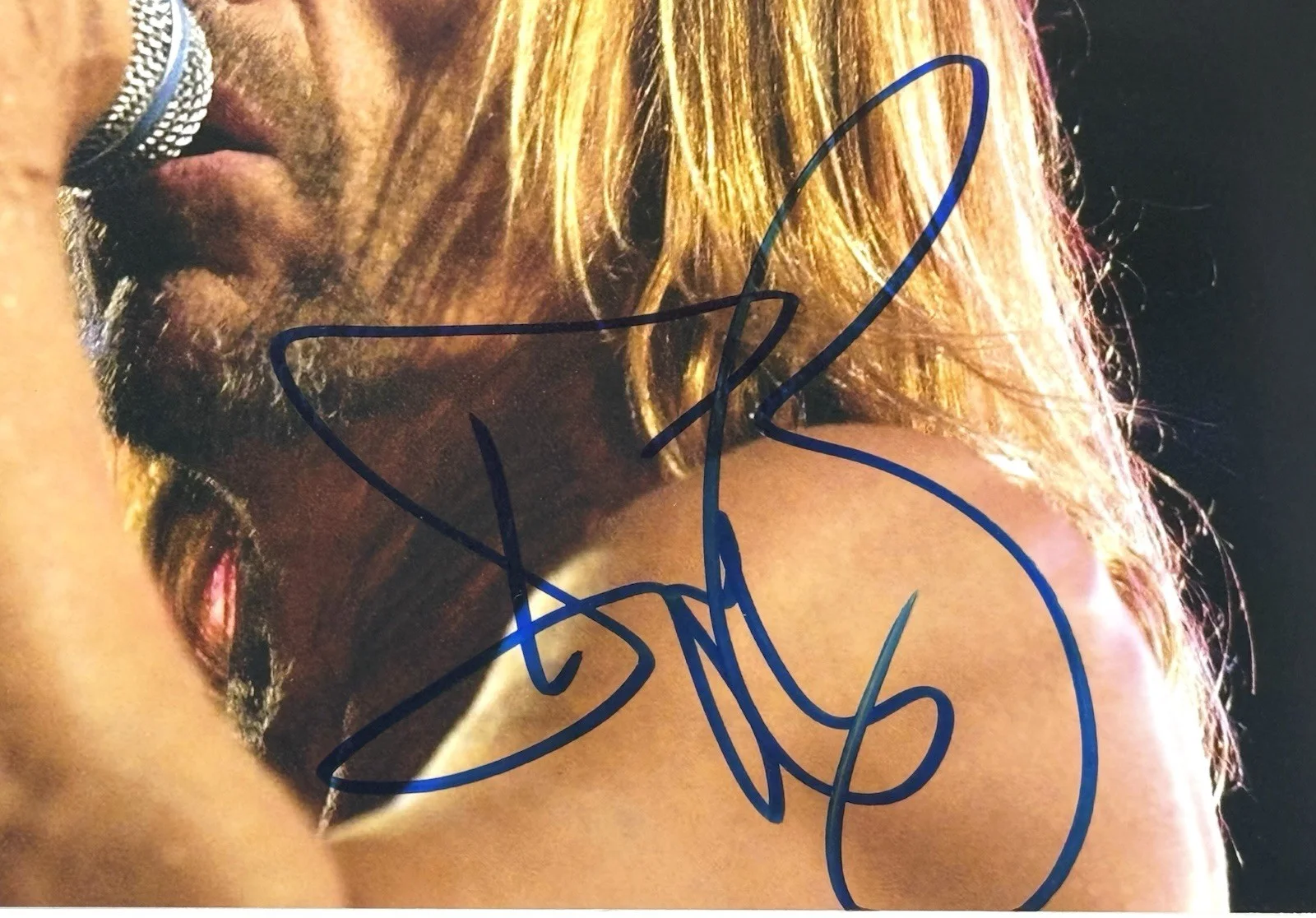 Iggy Pop signed Photo 8x10 the Stooges beckett coa, image 2