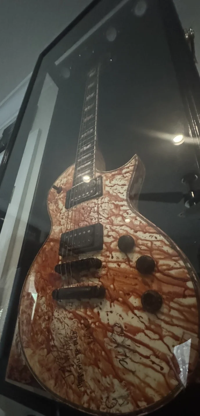 Autographed One More Round Video Guitar Signed New Found Glory, image 2