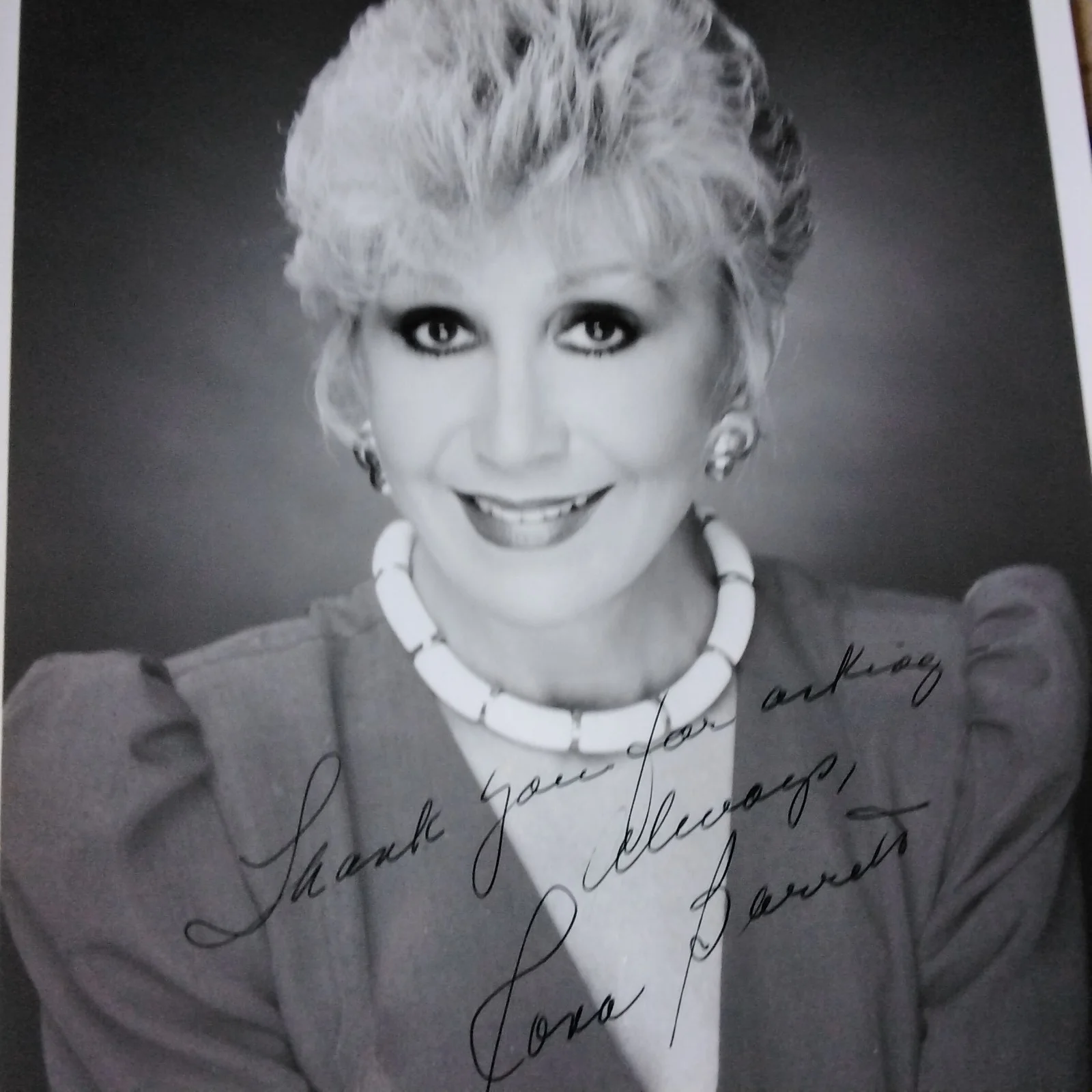 Rona Barrett SIGNED 8x10 Photo Movie TV Actress Hollywood Gossip Columnist, изображение 5