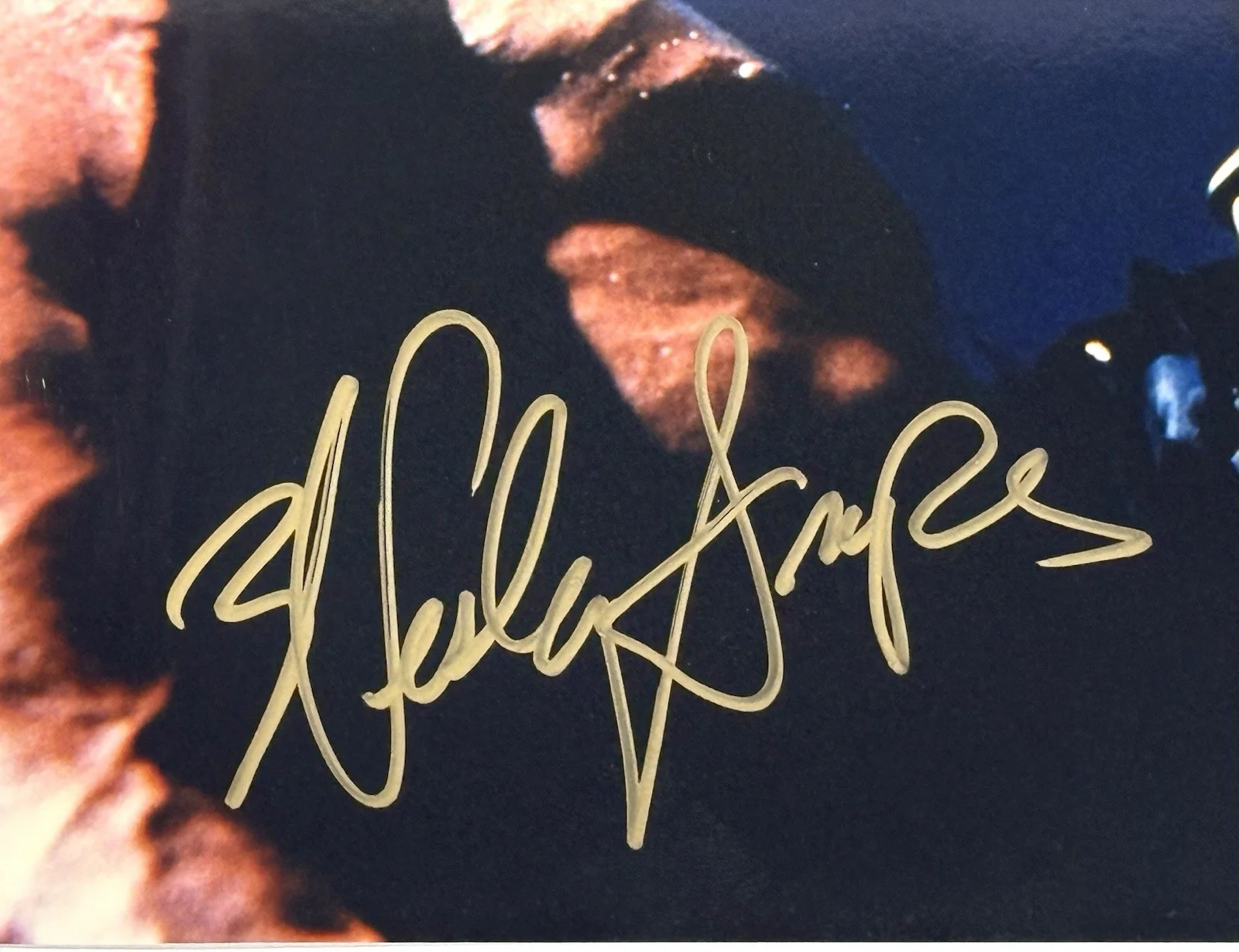 Wesley Snipes — Wesley Snipes signed Photo demolition man movie w/ Stallone beckett coa, изображение 2