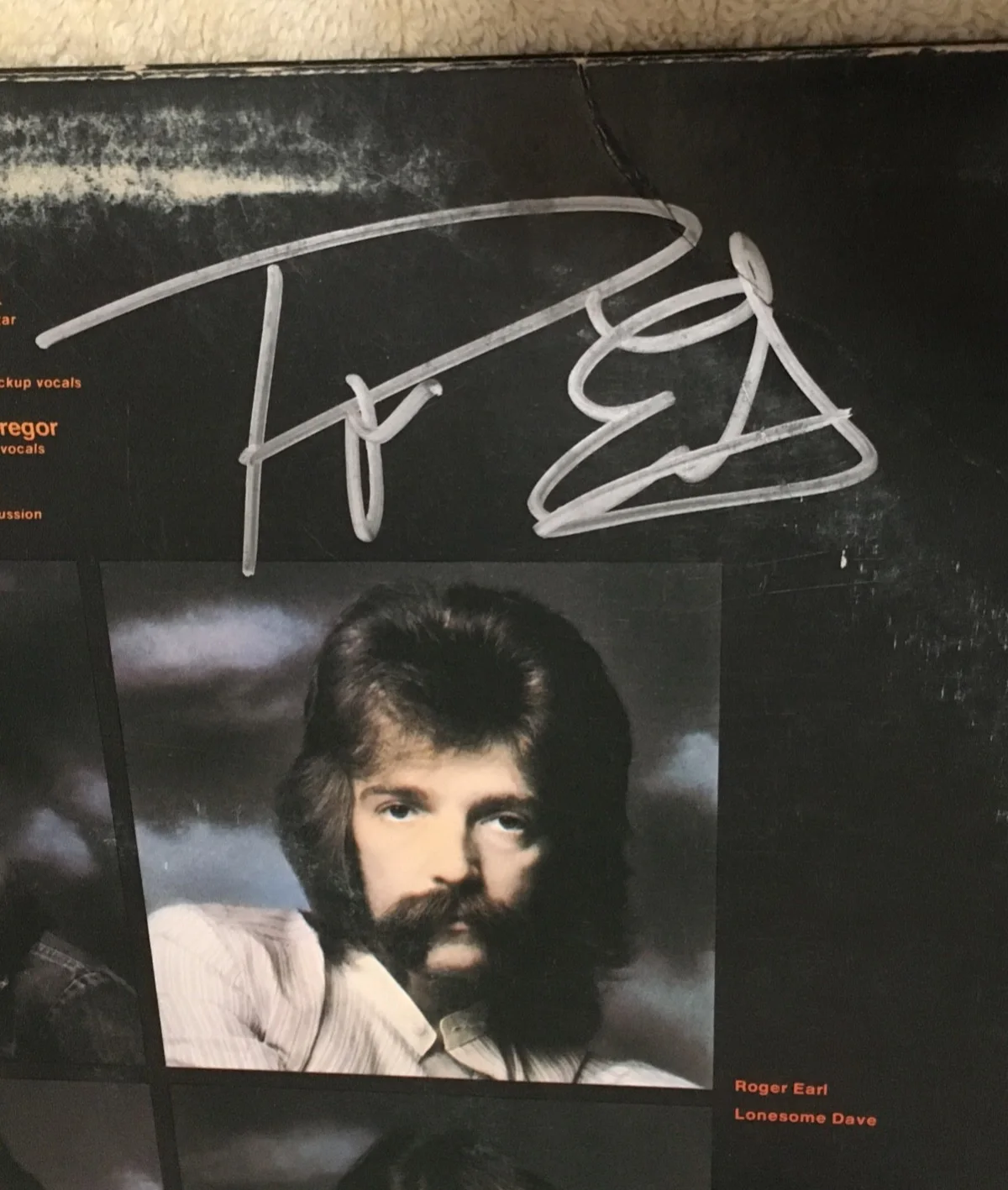 Foghat SIGNED Night Shift Vinyl Record Jacket LP Autographed Roger & Craig, image 2