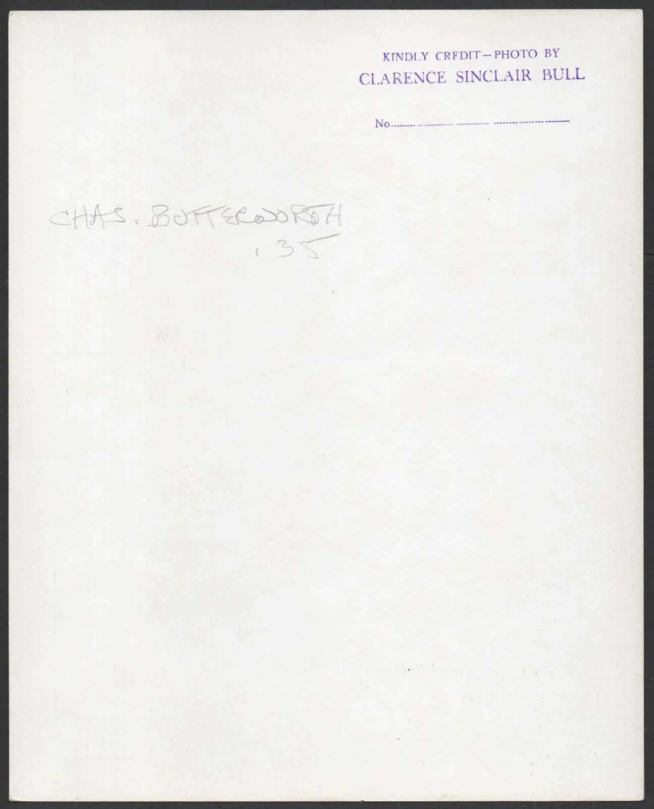 CHARLES BUTTERWORTH 1930s Clarence Sinclair Bull HOLLYWOOD 10x8 PORTRAIT, изображение 2
