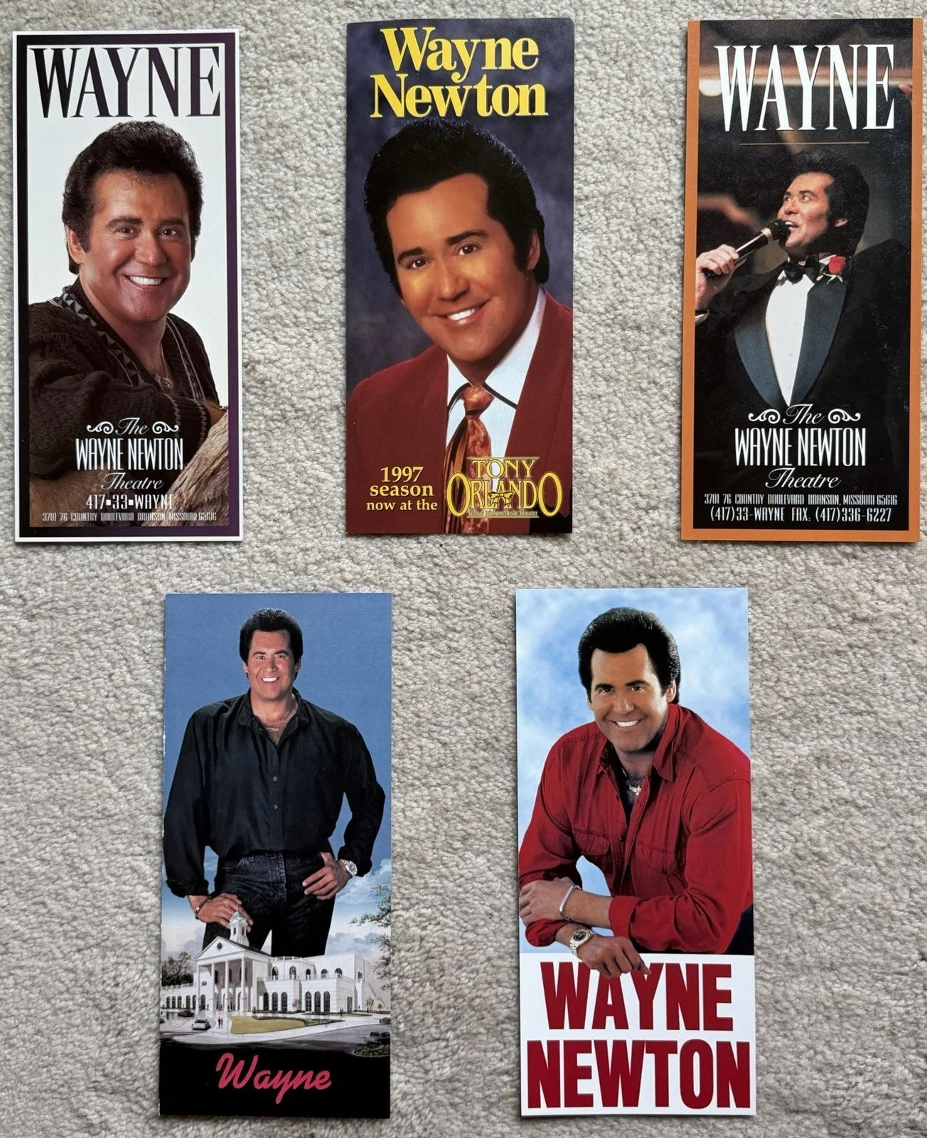 Wayne Newton — Wayne Newton Signed Photo, Memorabilia & Original Pictures from Branson, Mo., image 3