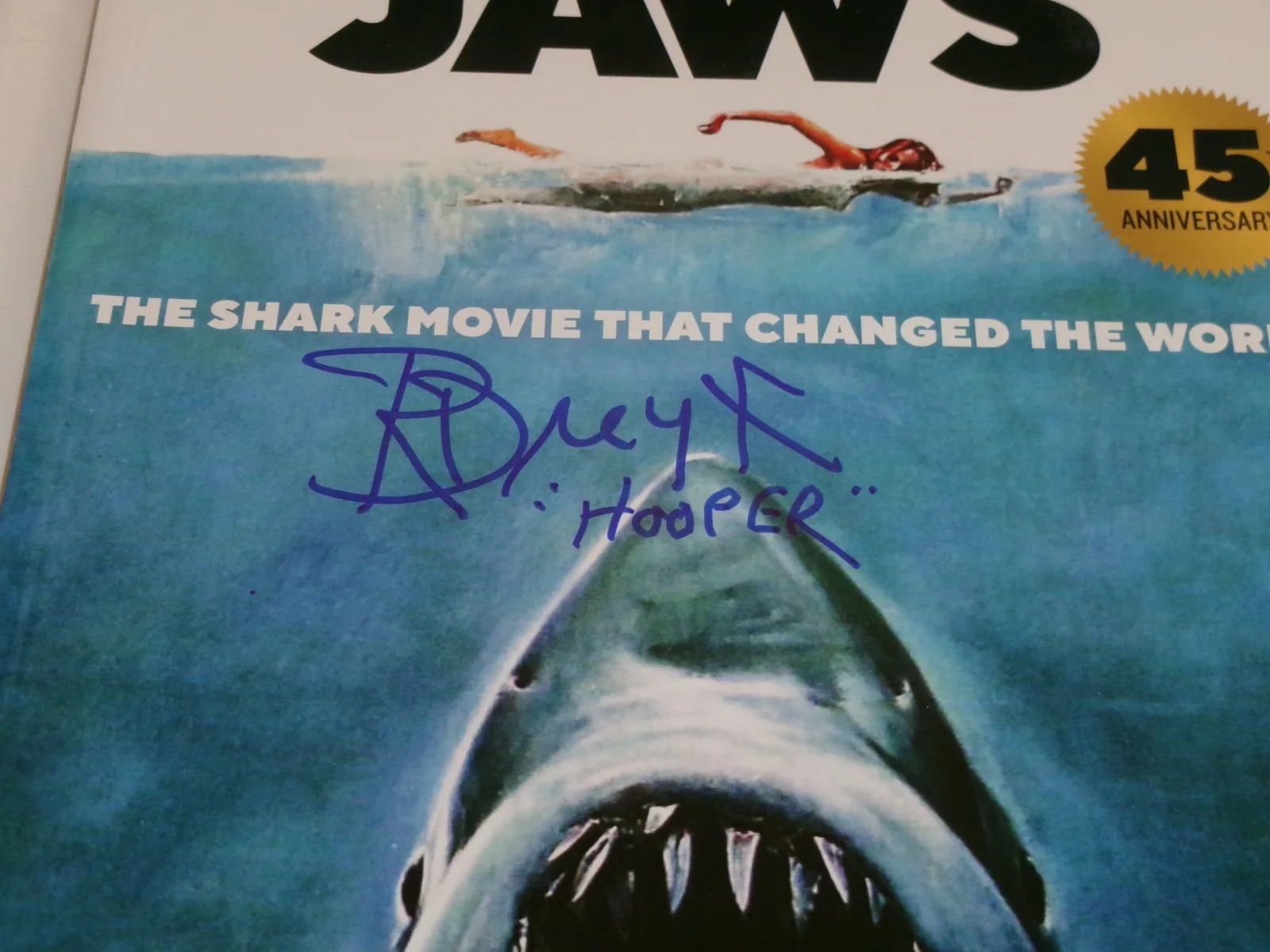 Richard Dreyfuss — Jaws Richard Dreyfuss SIGNED Life Magazine Jaws 45th Anniversary JSA CERT, image 2