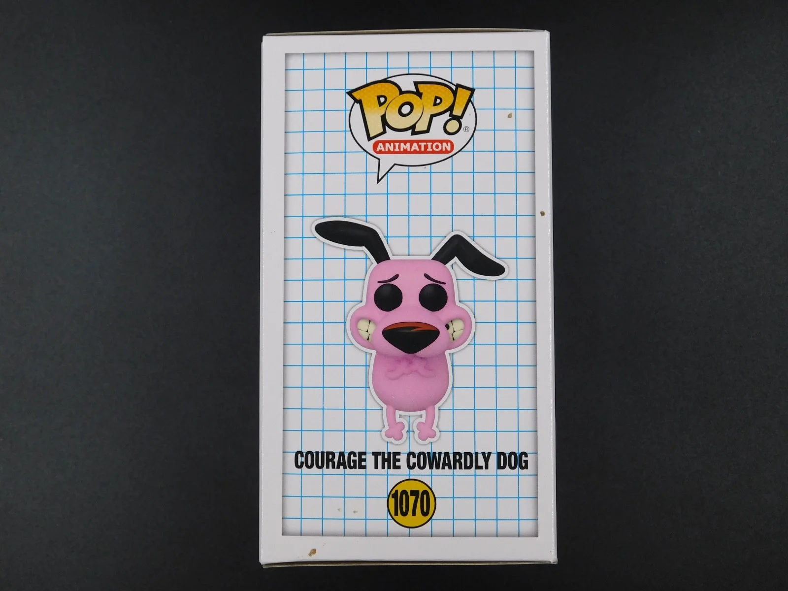Jeff Brennan — Jeff Brennan Remark Artwork Sketch Signed Funko Pop 1070 CN Courage Cowardly Dog, image 5