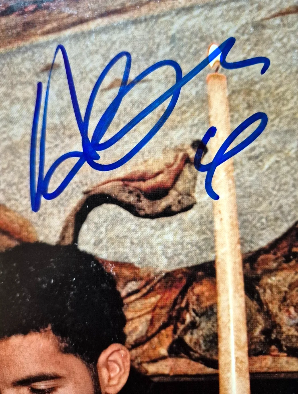 DRAKE SIGNED AUTOGRAPHED TAKE CARE ALBUM VINYL AUBREY GRAHAM RARE OVOXO PSA COA, изображение 2