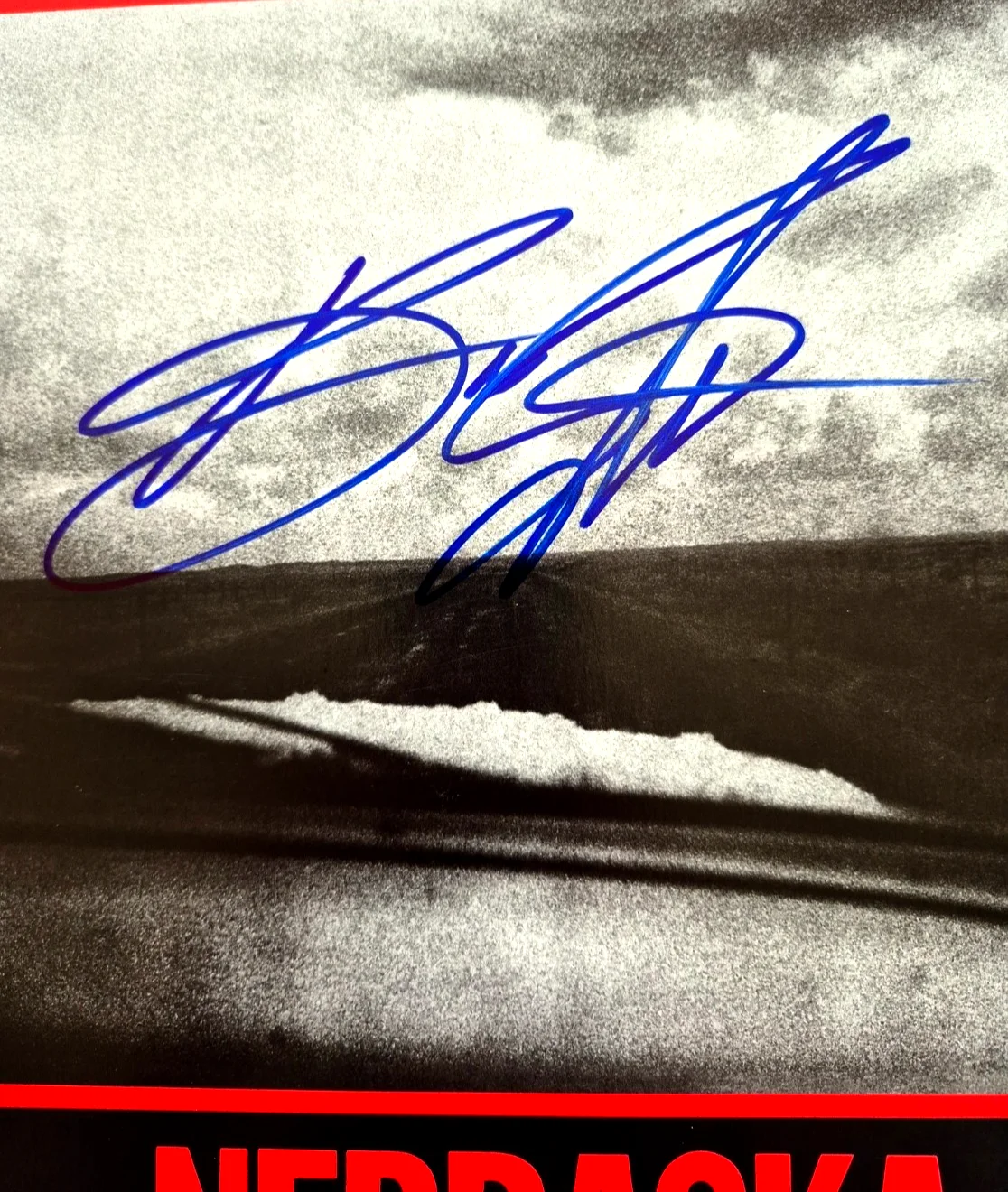 BRUCE SPRINGSTEEN SIGNED AUTOGRAPHED NEBRASKA ALBUM VINYL RECORD RARE JSA LOA, изображение 3