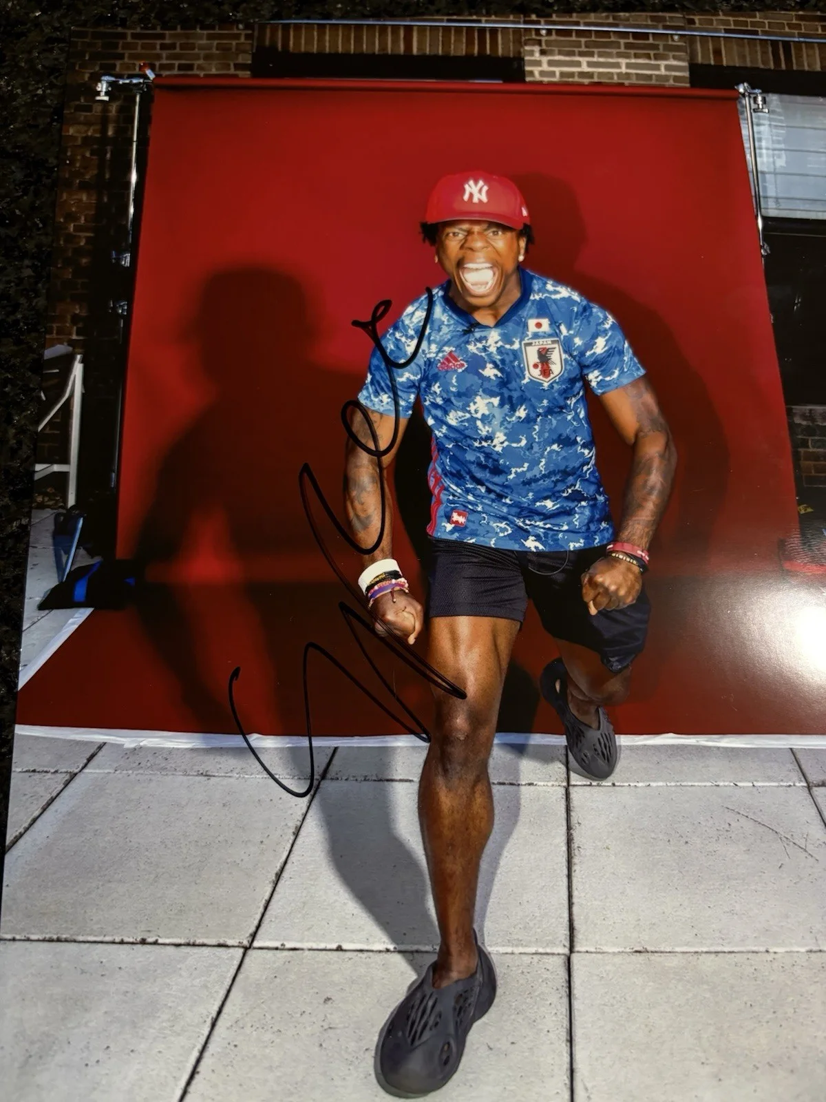 IShowSpeed Signed 8x10 Autographed Photo Streamer Soccer Cristiano Ronaldo SIU, image 4