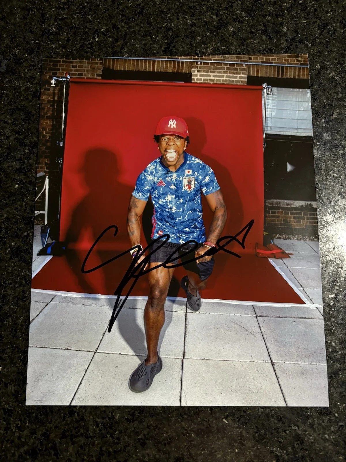 IShowSpeed Signed 8x10 Autographed Photo Soccer Streamer Cristiano Ronaldo SIUU, image 5