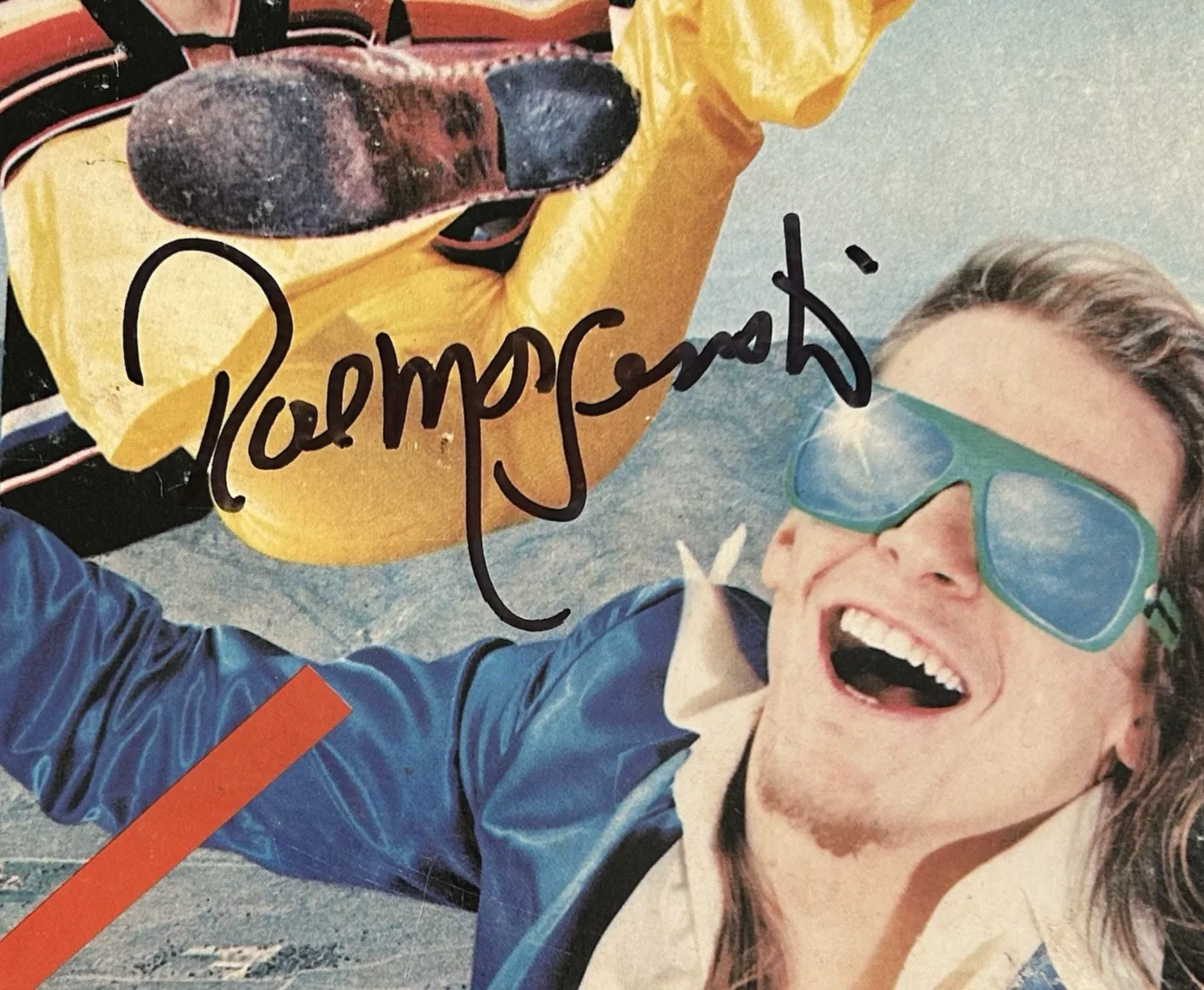 Dixie Dregs "Free Fall" Vinyl - Autographed/Signed - Rod Morgenstein (Winger), image 3