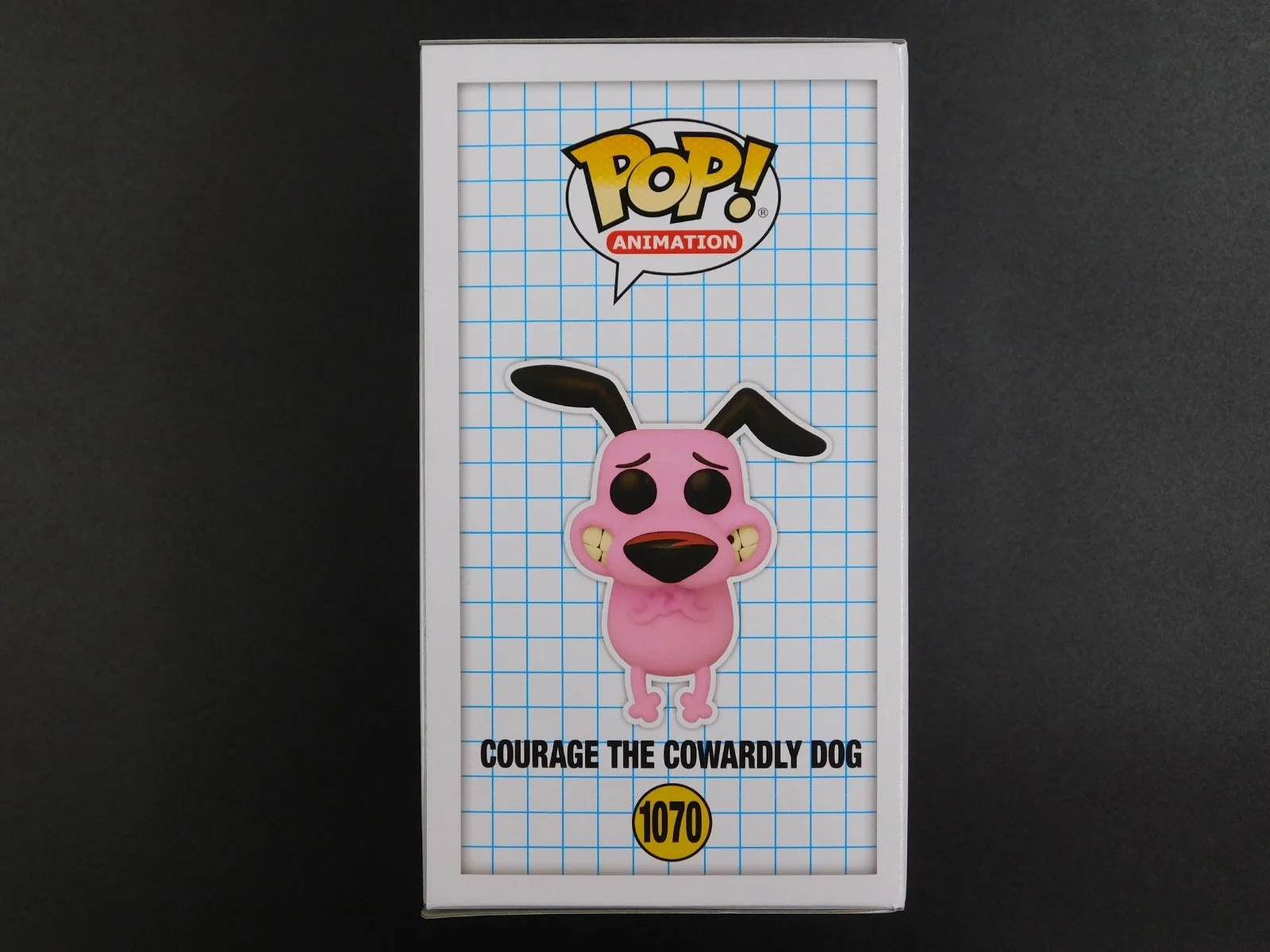 Jeff Brennan — Jeff Brennan Remark Artwork Sketch Signed Funko Pop 1070 CN Courage Cowardly Dog, image 5