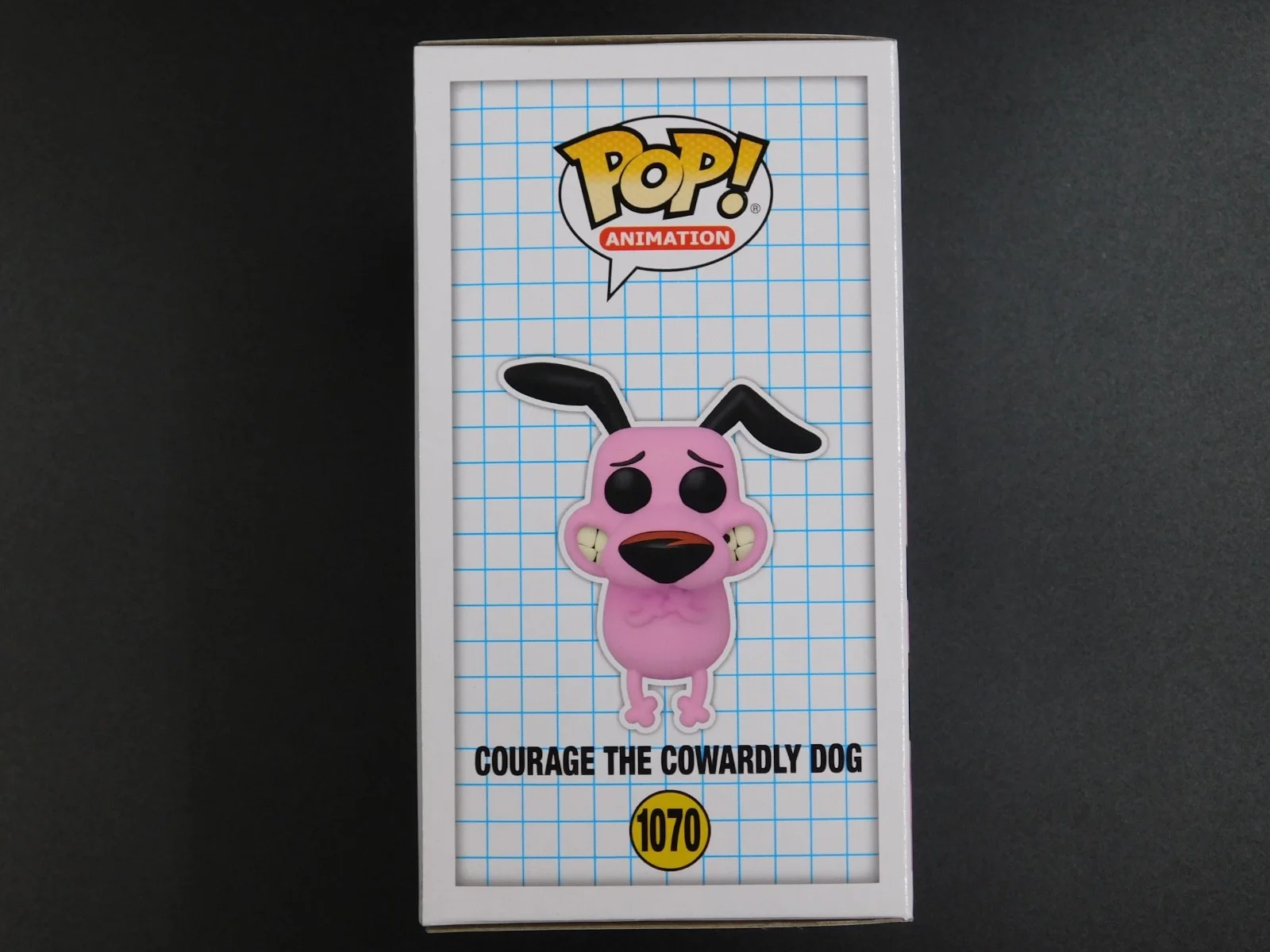 Jeff Brennan — Jeff Brennan Remark Artwork Sketch Signed Funko Pop 1070 CN Courage Cowardly Dog, image 5