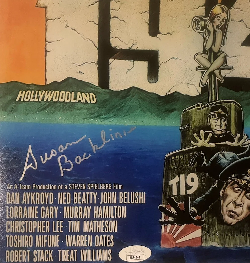 “1941” Mini Poster 11x14 Signed By Susan Backlinie. JSA Certified, image 2