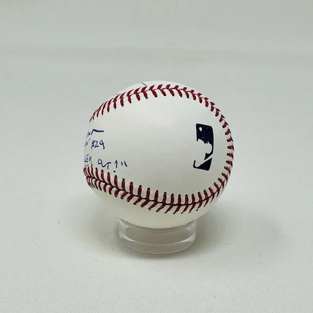 Sheen & Bernsen Autographed Major League Multiple Inscription ROML Baseball BAS, изображение 4