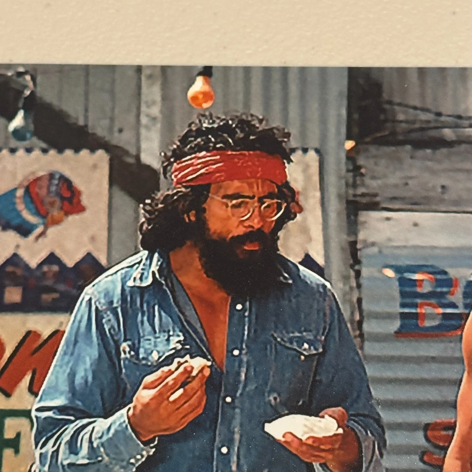 Cheech, Chong — Cheech Marin & Tommy Chong Signed Autographed Auto 8x10 Color Photograph w/ COA, image 2