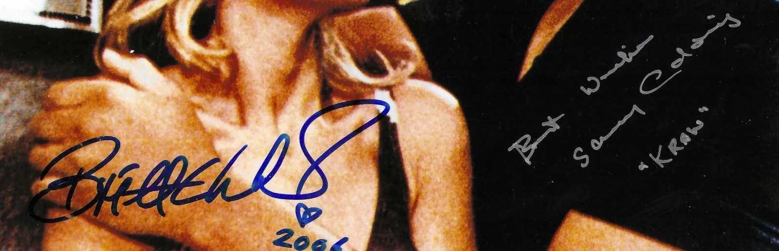 britt ekland, sonny caldinez — BRITT EKLAND & SONNY CALDINEZ signed MAN WITH THE GOLDEN GUN 8x10 007 COA, изображение 2