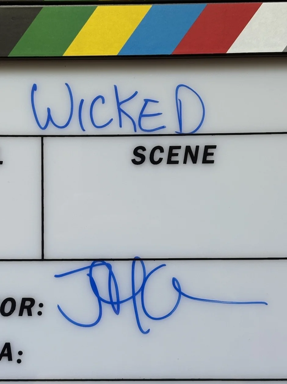 Jon Chu — Jon M. Chu Signed Autographed Director Clapboard Clapper Wicked For Good JSA COA, изображение 3
