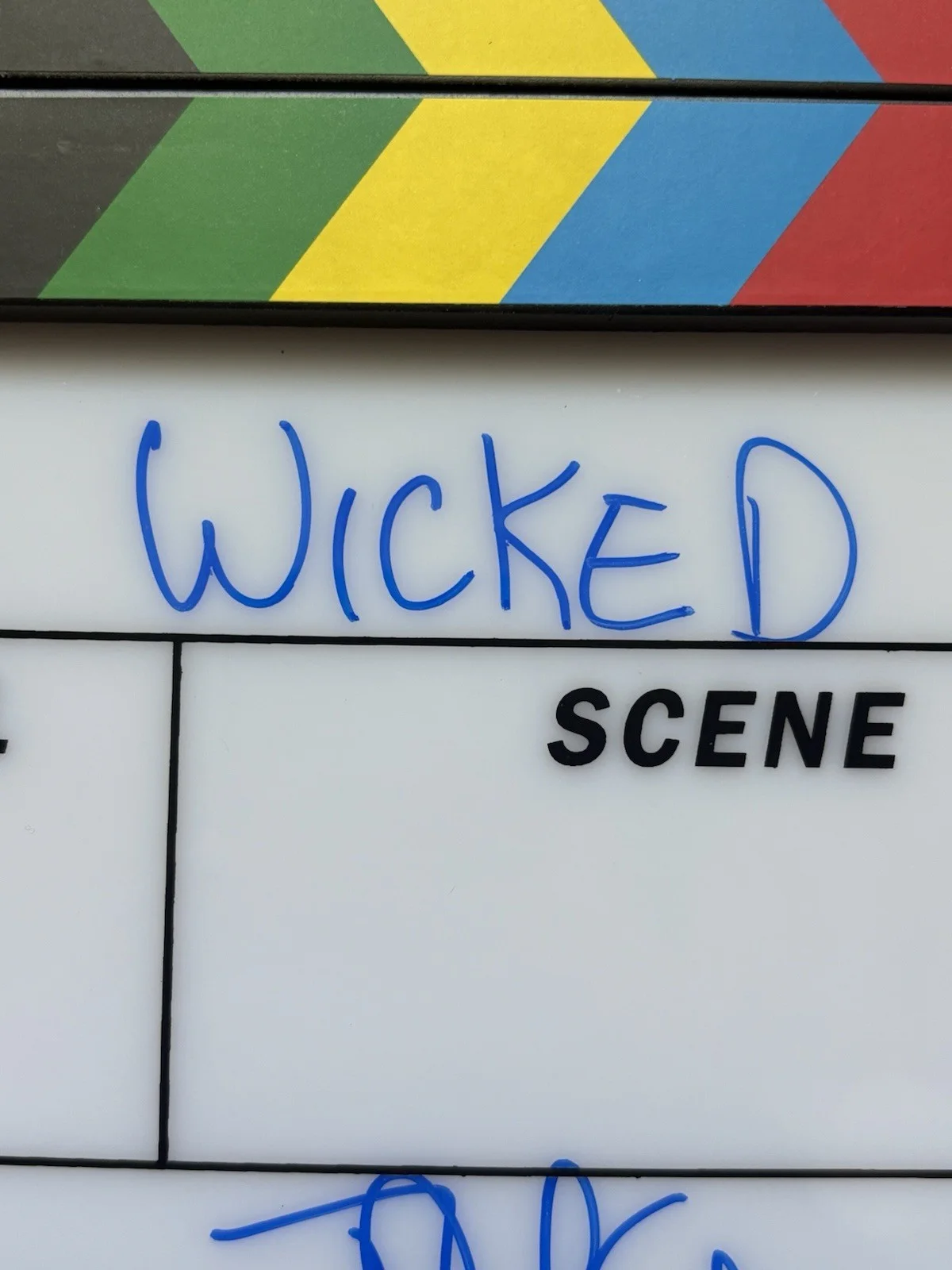 Jon Chu — Jon M. Chu Signed Autographed Director Clapboard Clapper Wicked For Good JSA COA, изображение 5