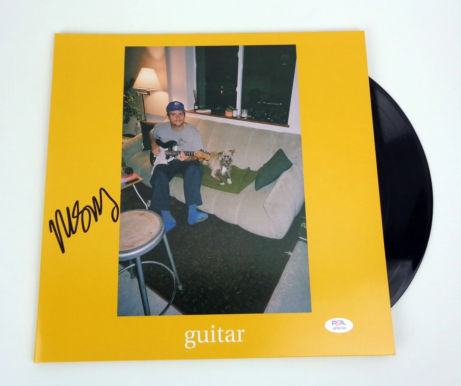Mac Demarco — Mac Demarco Signed Autograph Guitar Vinyl Record Album PSA/DNA COA