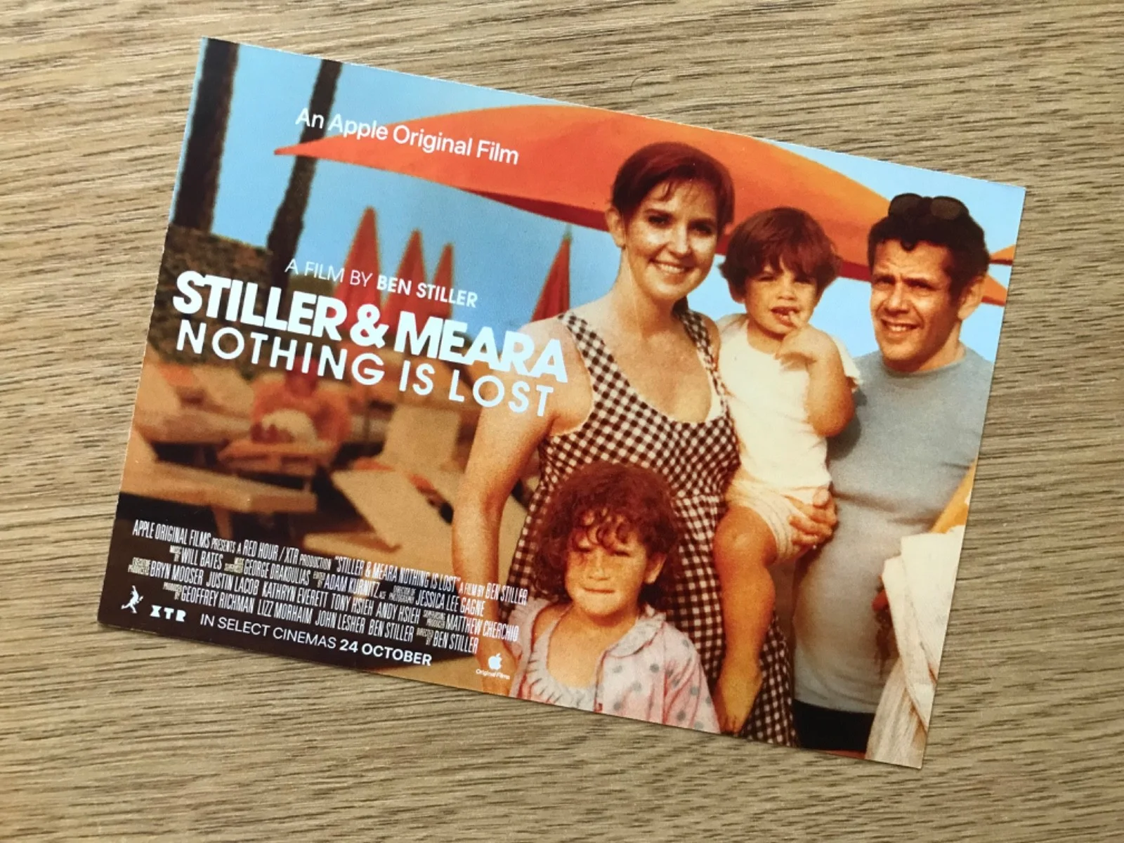 New Stiller & Meara: Nothing is Lost (2025 Ben Stiller Movie) PROMO POSTCARD, изображение 2
