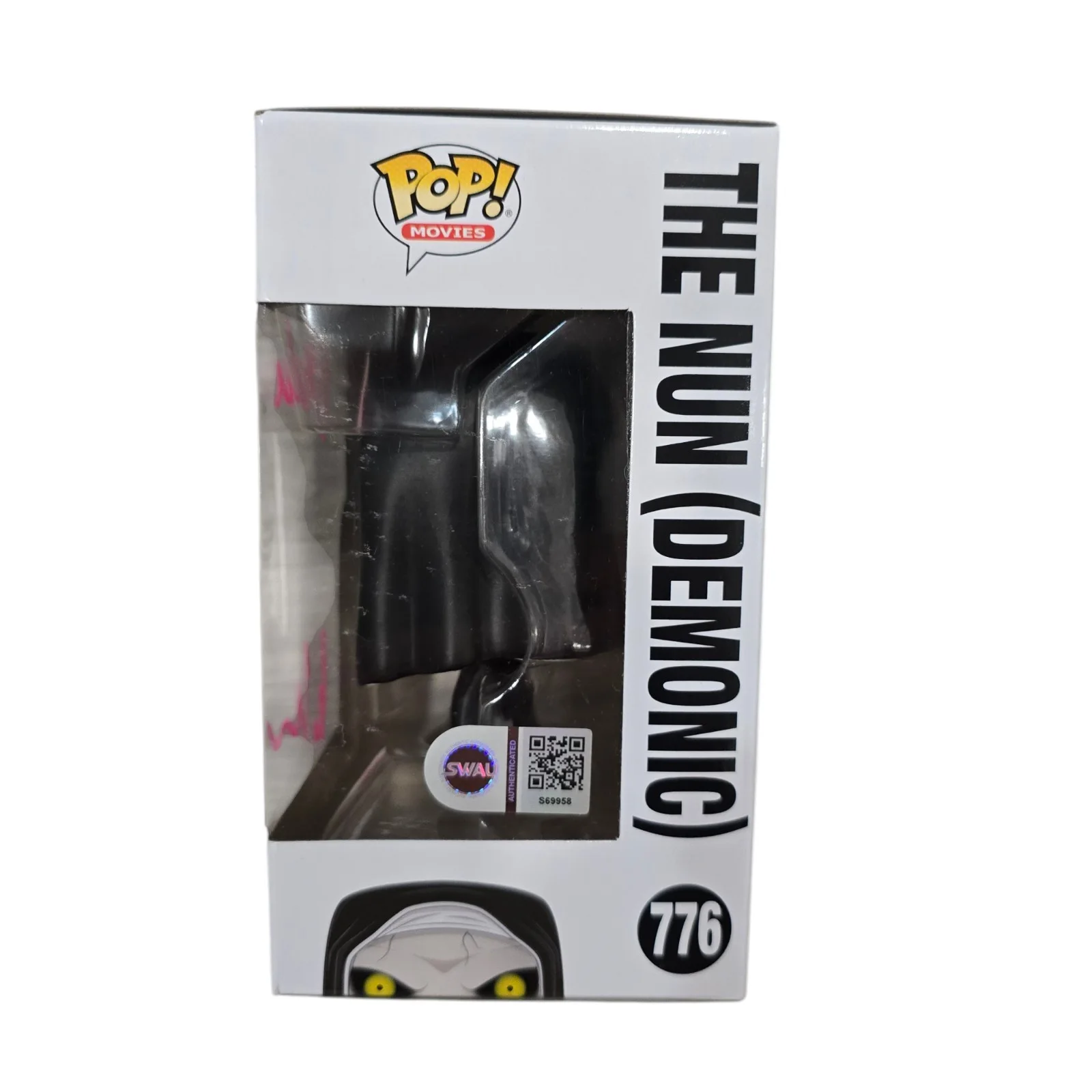 Bonnie Aarons — Bonnie Aarons Signed The Nun Funko 776 Demon Nun SWAU Authenticated RARE, изображение 2