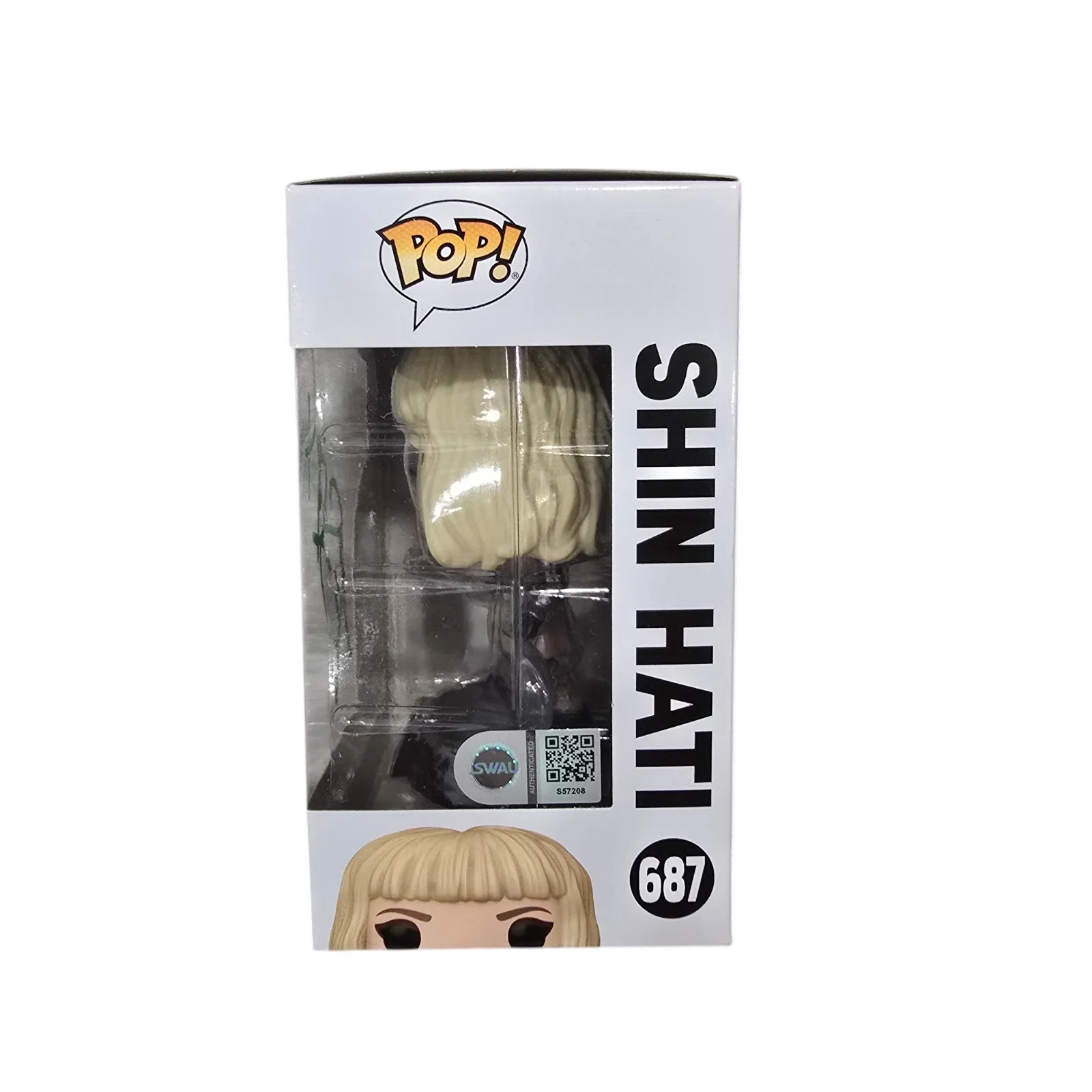ivanna sakhno — ivanna sakhnoAigned Shin Hati Funko 687 Ahsoka Star Wars SWAU Authenticated RARE, изображение 2