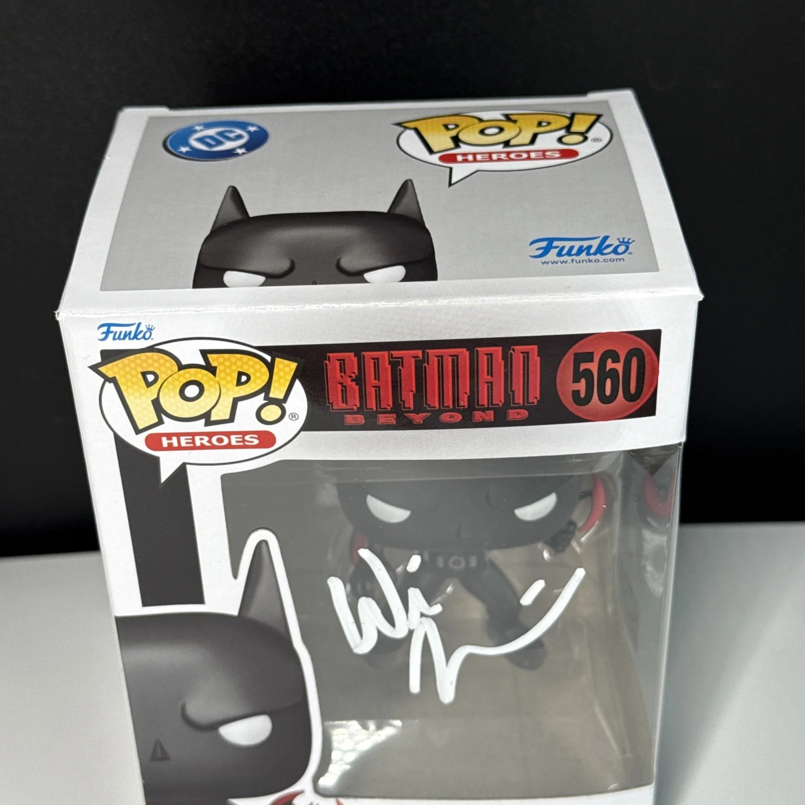 Will Friedle — Will Friedle Signed Autographed Terry McGinnis Funko Pop #560 COA Hologram, image 3