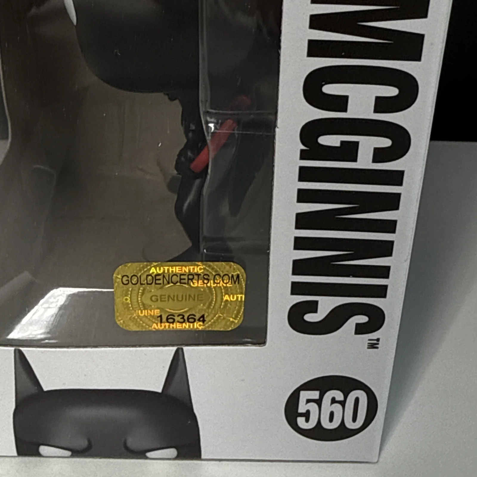 Will Friedle — Will Friedle Signed Autographed Terry McGinnis Funko Pop #560 COA Hologram, image 5