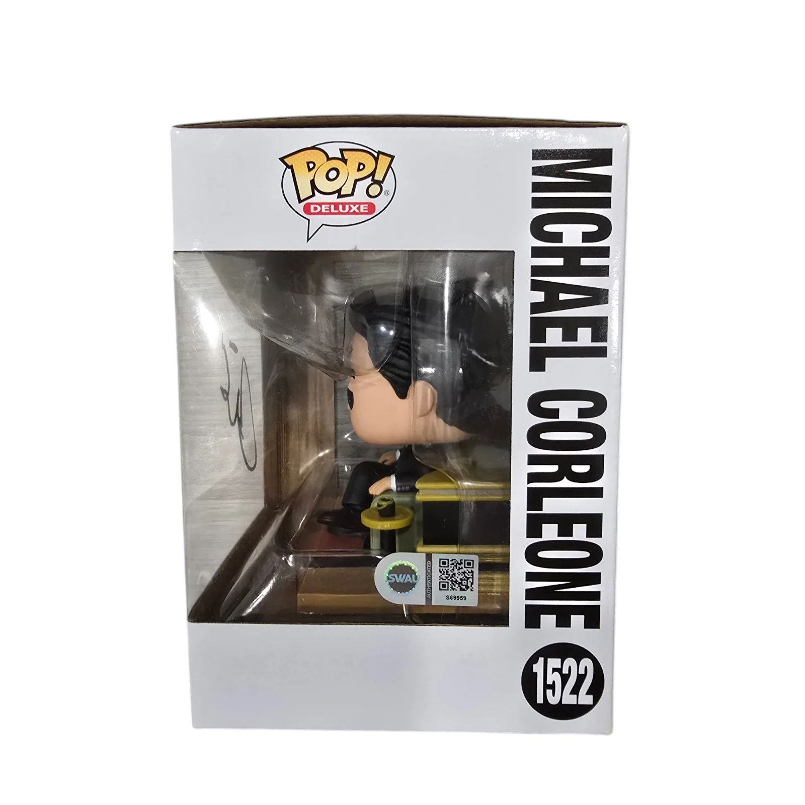 Al Pacino — Al Pacino Signed Michael Corleone Deluxe Funko 1522 The Godfather SWAU COA RARE, изображение 2