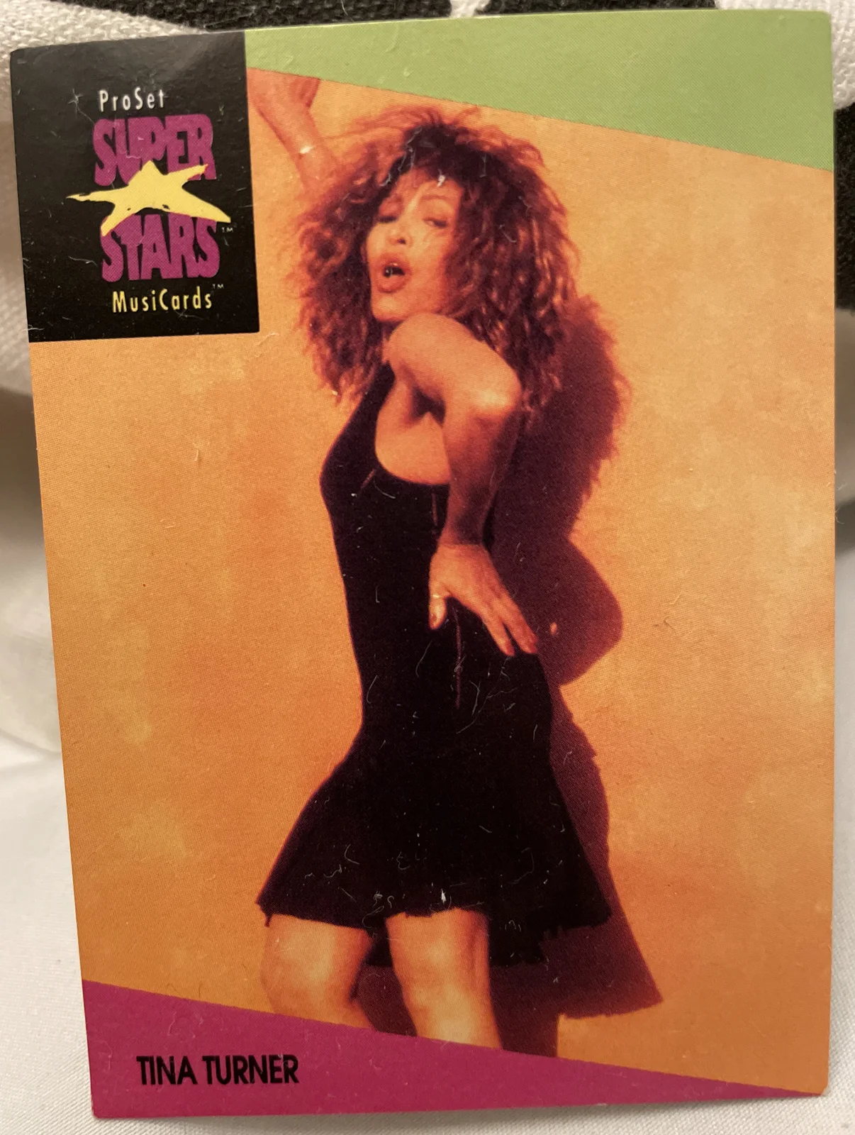 TINA TURNER 1991 Pro Set Superstars Musicards 4 Card Set #97-100, image 3