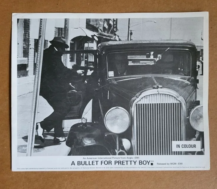 A BULLET FOR PRETTY BOY 1970 Fabian Forte Jocelyn Lane TWO UK FOH Lobby Cards, изображение 3