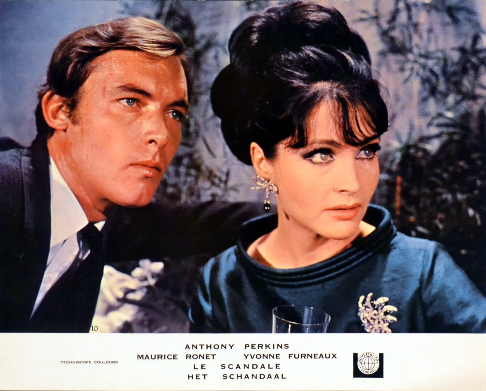 CHAMPAGNE MURDERS 1967 Stéphane Audran, Anthony Perkins 15 FRENCH LOBBY CARDS, изображение 5