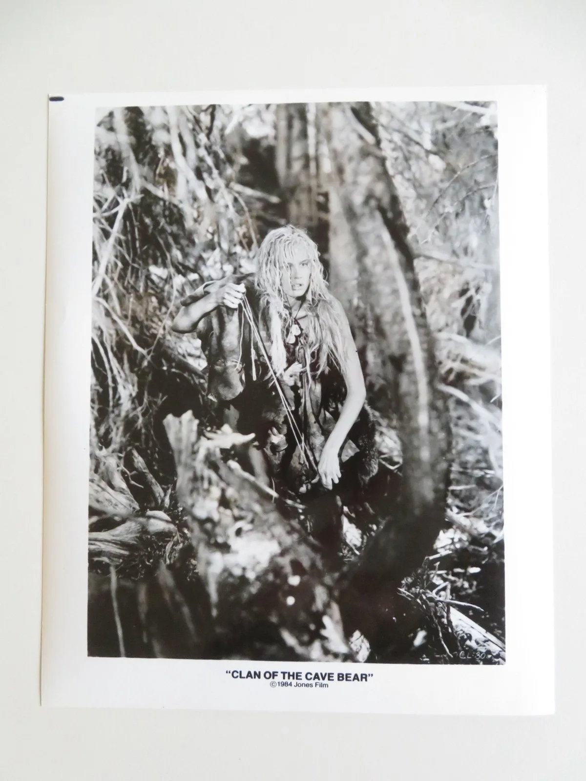 CLAN OF THE CAVE BEAR MOVIE STILL PHOTO LOT OF 8 DARYL HANNAH PAMELA REED 1986, изображение 4