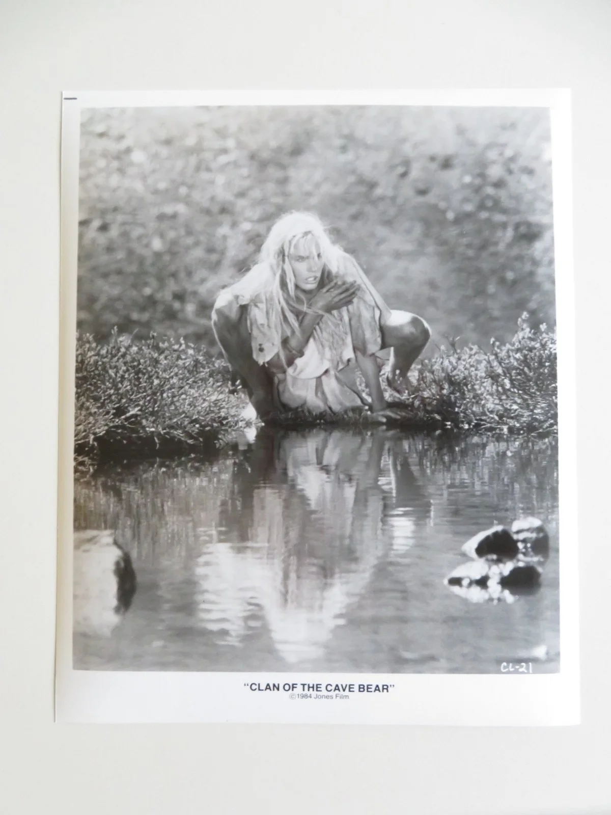 CLAN OF THE CAVE BEAR MOVIE STILL PHOTO LOT OF 8 DARYL HANNAH PAMELA REED 1986, изображение 5