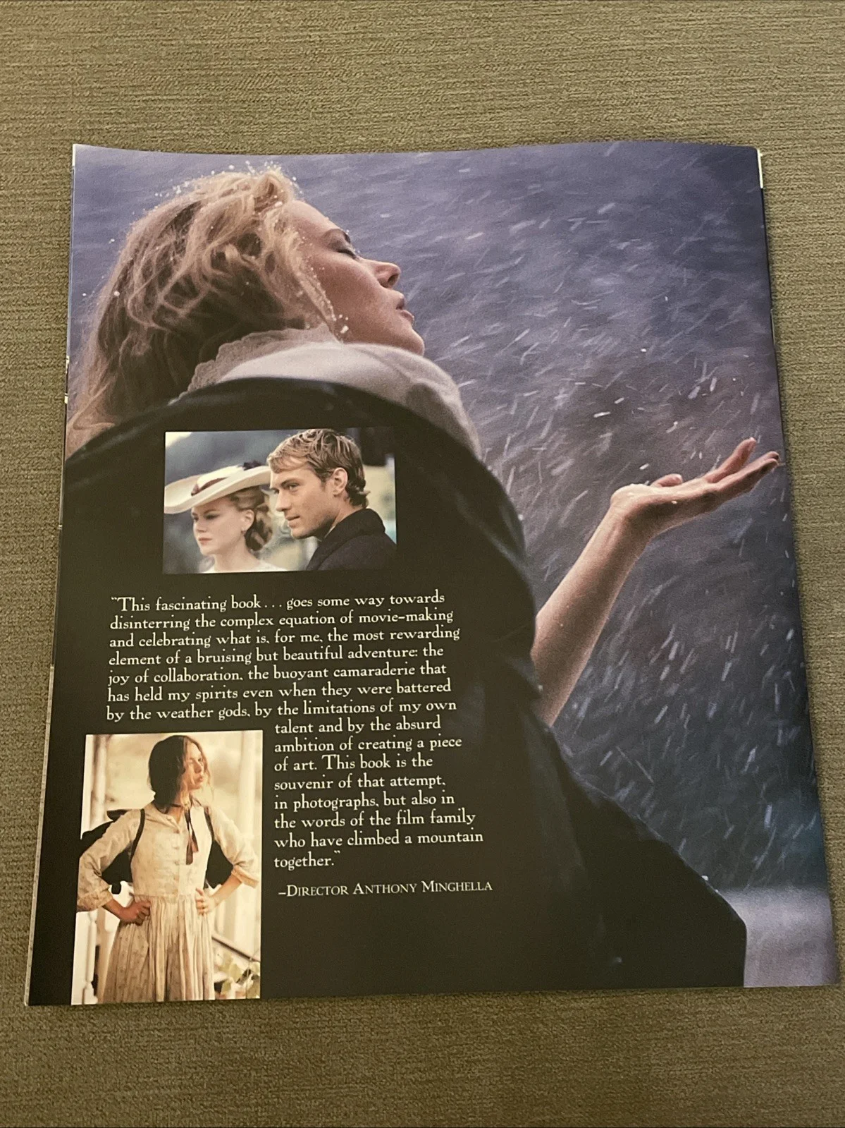 Cold Mountain BAFTA Screener VHS, Score & Soundtrack CDs and 147pg Promo Booklet, image 3