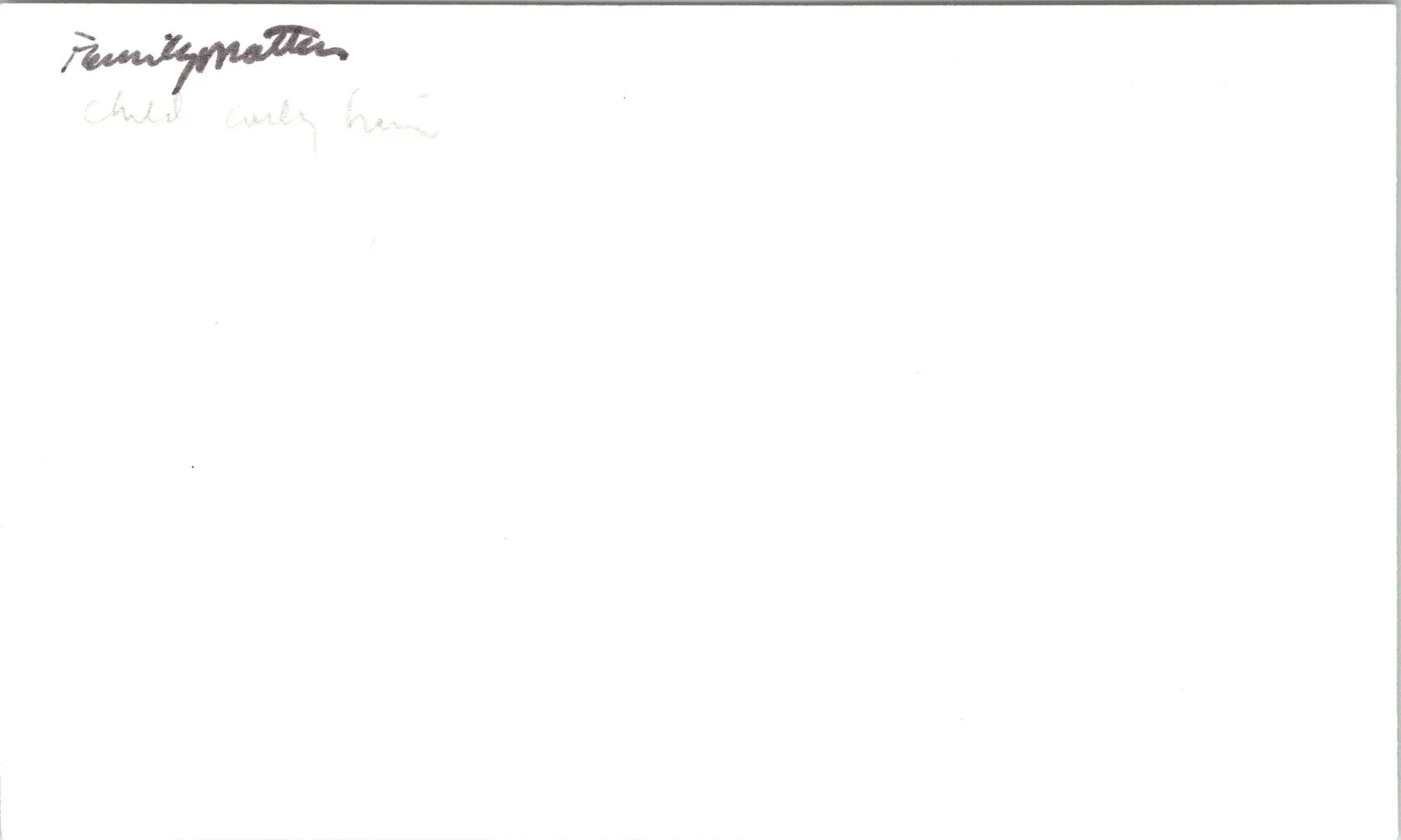 Bryton James McClure — Bryton James McClure Signed 3x5 Index Card Family Matters Autographed, изображение 2