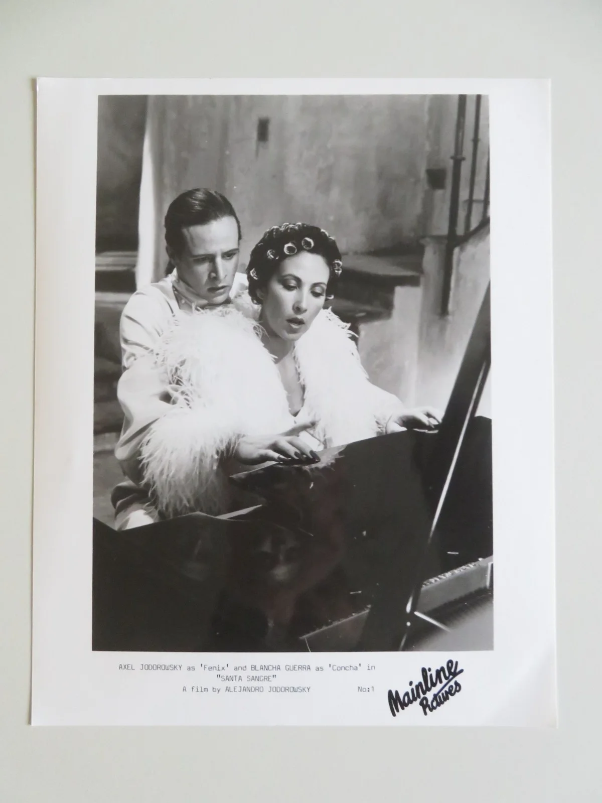SANTA SANGRE MOVIE STILL PHOTO LOT OF 6 AXEL JODOROWSKY BLANCA GUERRA 1989, изображение 3