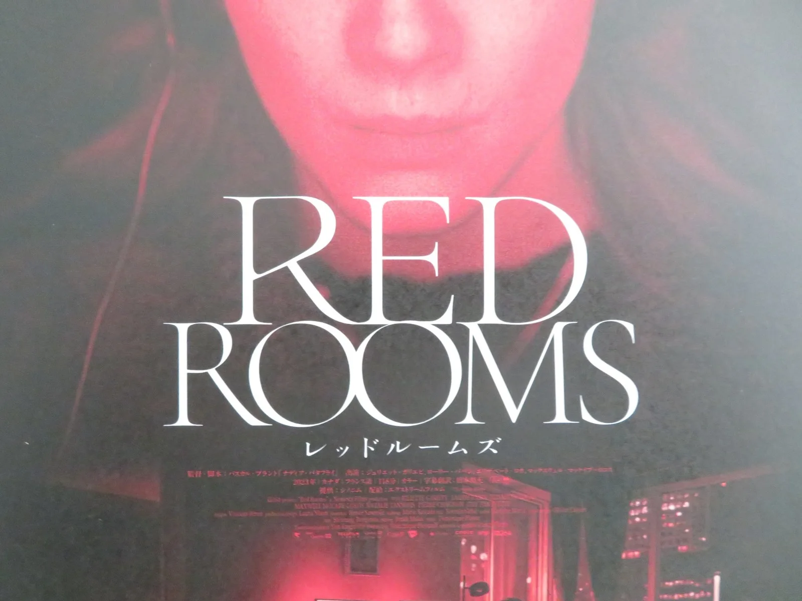 RED ROOMS - B JAPANESE CHIRASHI (B5) POSTER JULIETTE GARIEPY LAURIE BABIN 2023, изображение 2
