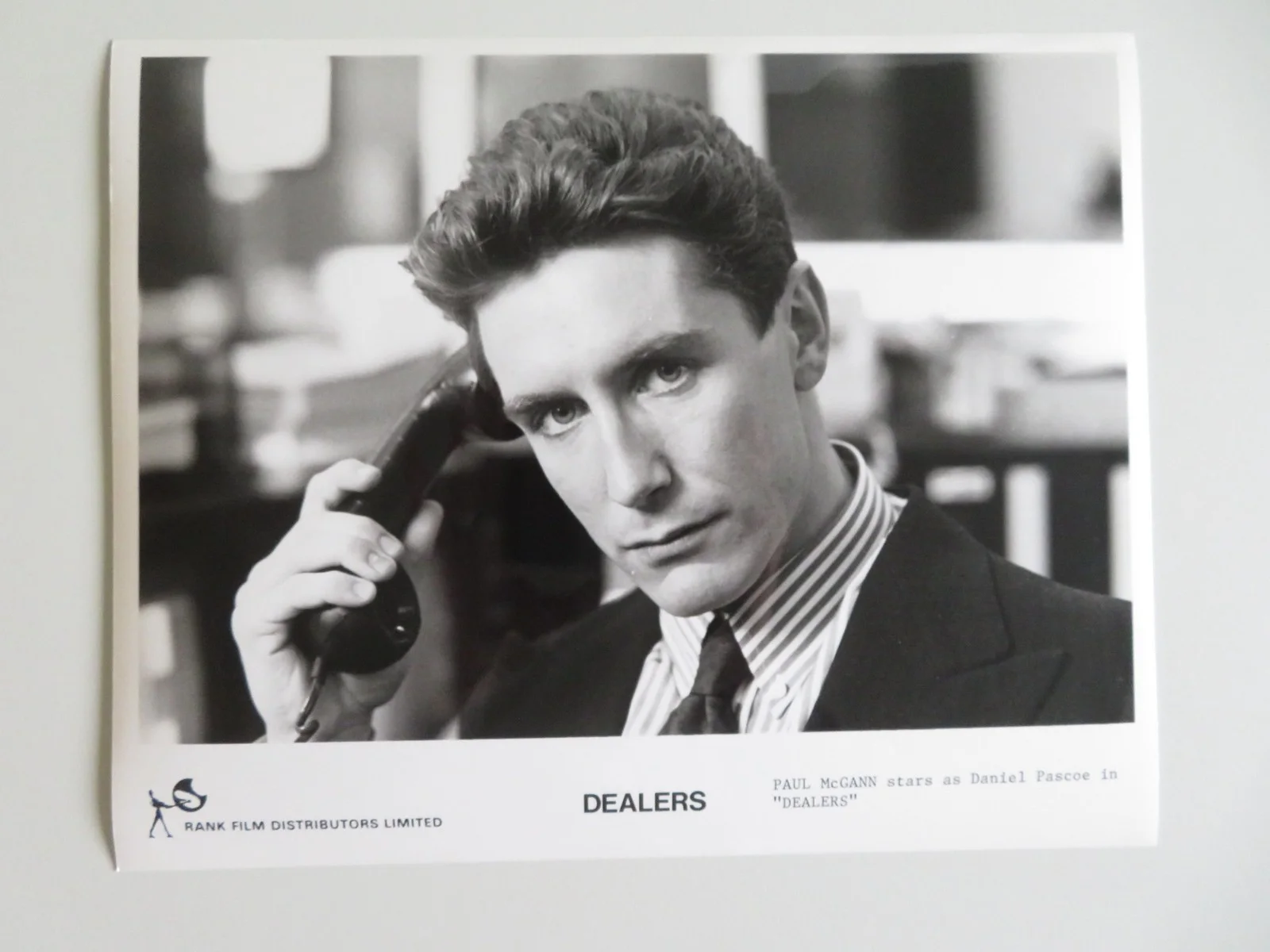 DEALERS MOVIE STILL PHOTO LOT OF 9 PAUL MCGANN REBECCA DEMORNAY 1989, изображение 5