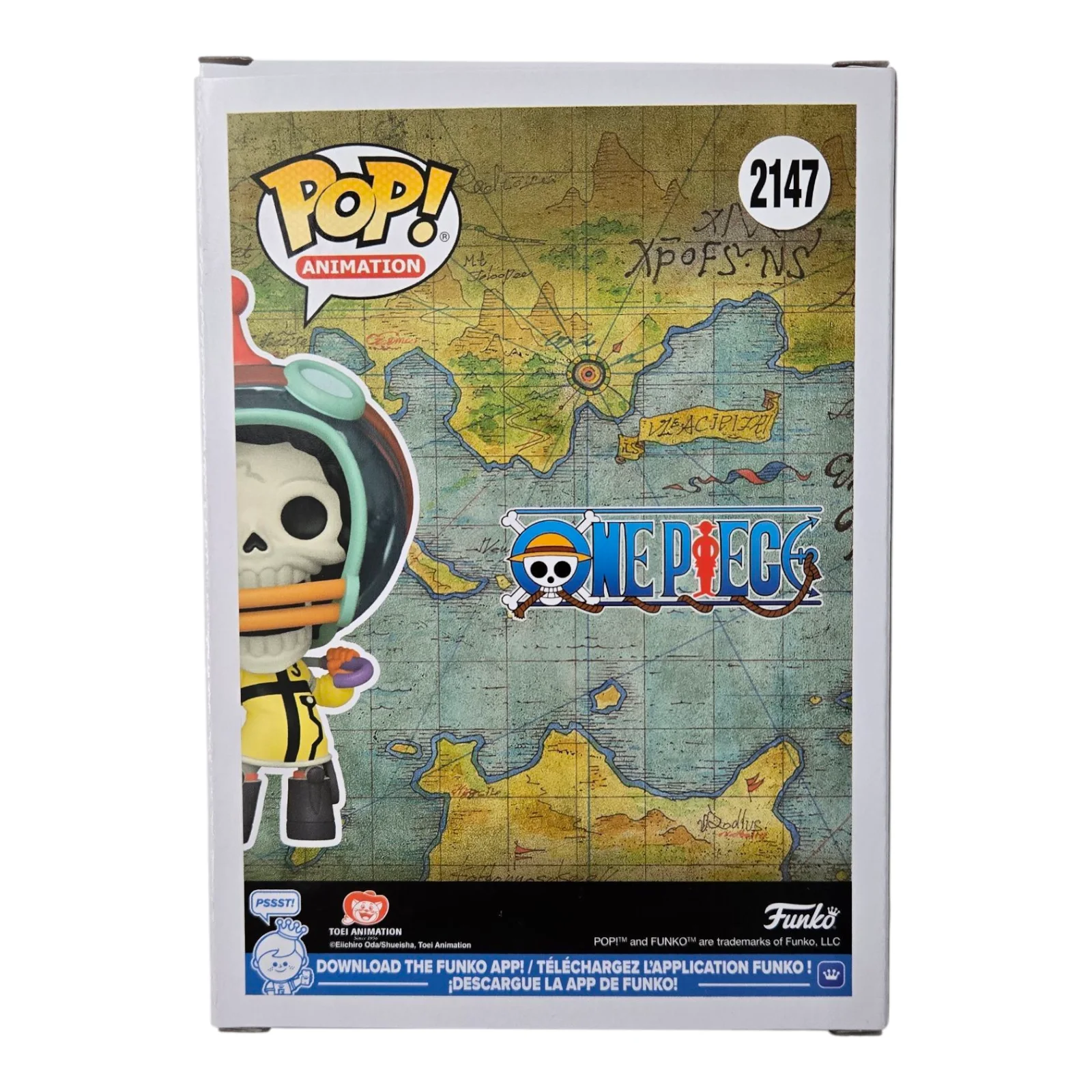 Ian Sinclair — Ian Sinclair Signed Funko One Piece Pop Brook Egghead Autograph JSA COA 261, image 3