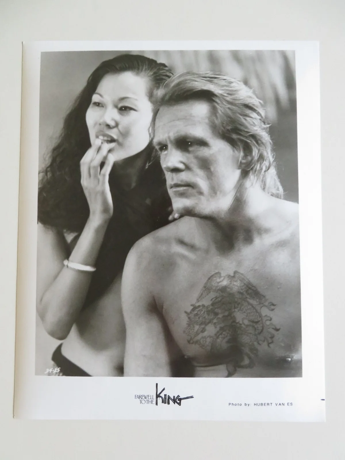 FAREWELL TO THE KING MOVIE STILL PHOTO LOT OF 4 NICK NOLTE NIGEL HAVERS 1989, изображение 3