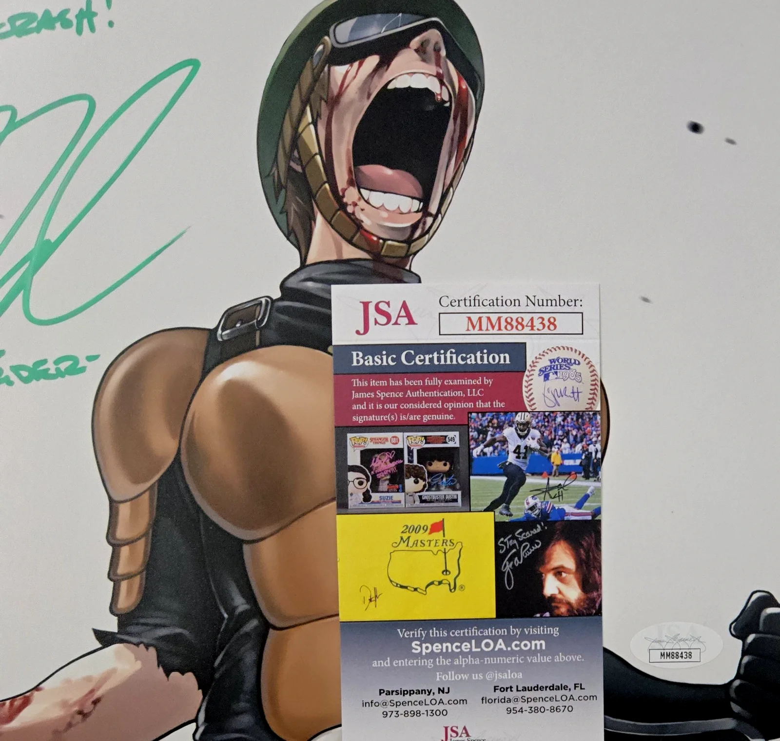 ROBBIE DAYMOND — Robbie Daymond Signed Photo Mumen Rider One Punch Man Autograph 8x10 JSA COA 38, изображение 2