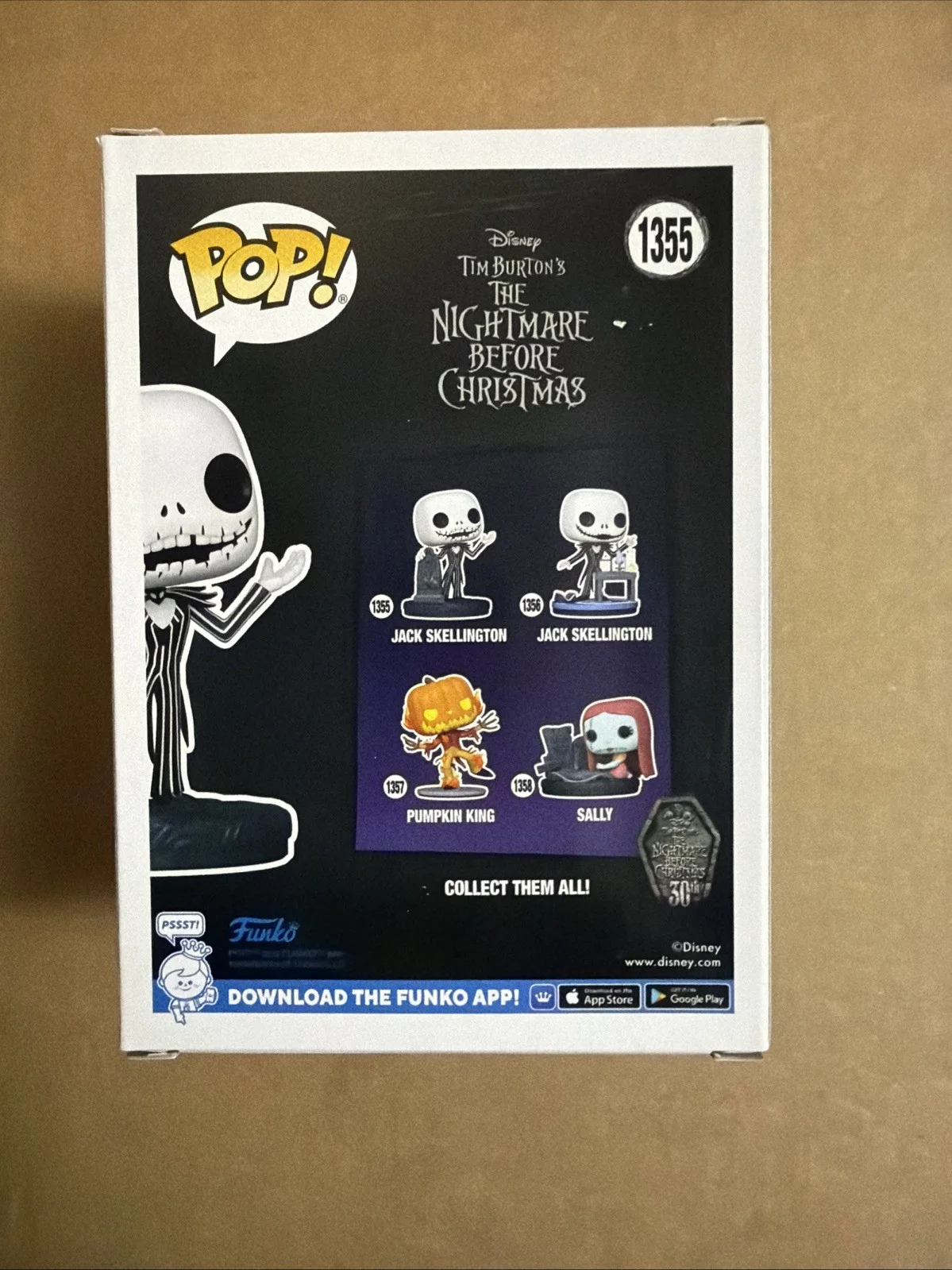 Danny Elfman, Chris Sarandon — Danny Elfman & Chris Sarandon Signed/Autographed Jack Skellington Funko Pop! COA, изображение 3